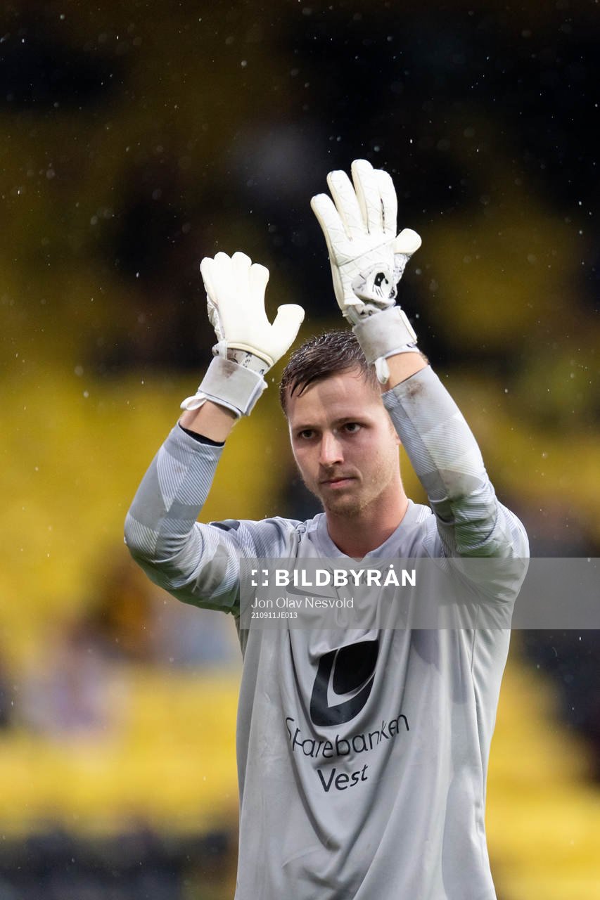Goalkeeper Lennart Grill of Brann