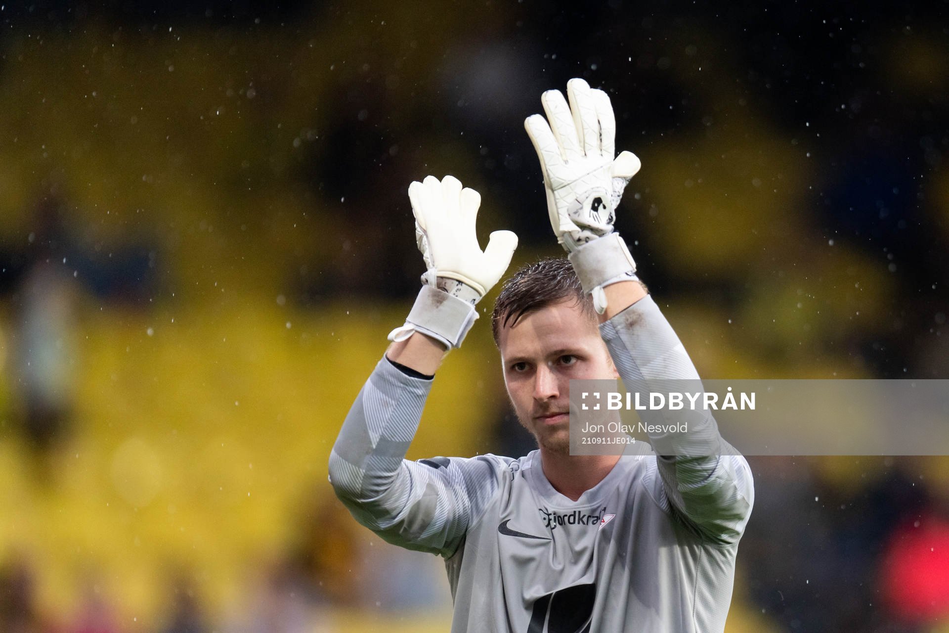Goalkeeper Lennart Grill of Brann