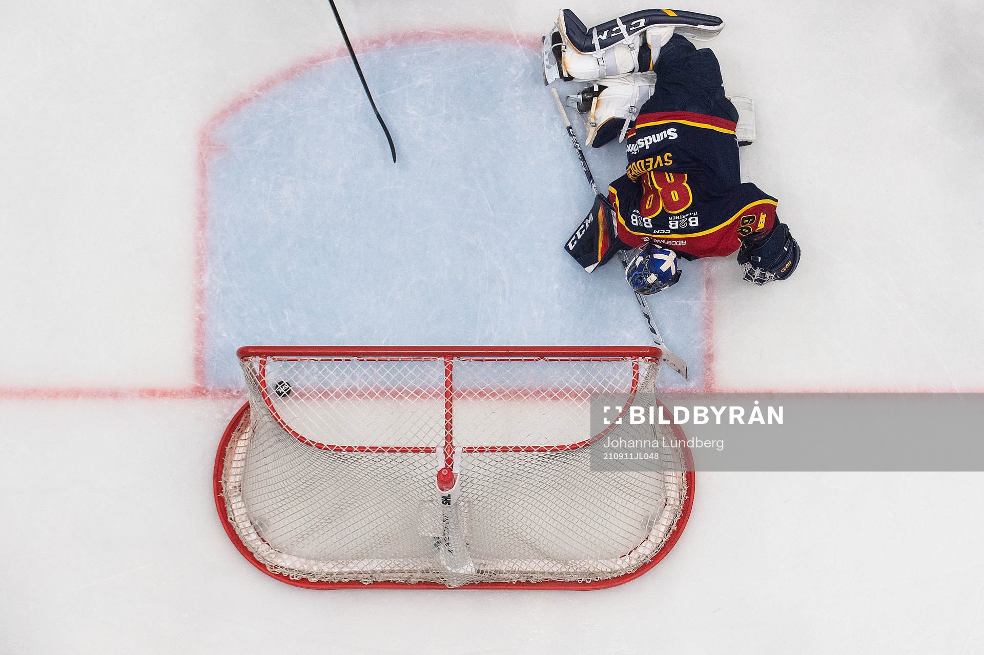under ishockeymatchen i SHL mellan Djurgården och