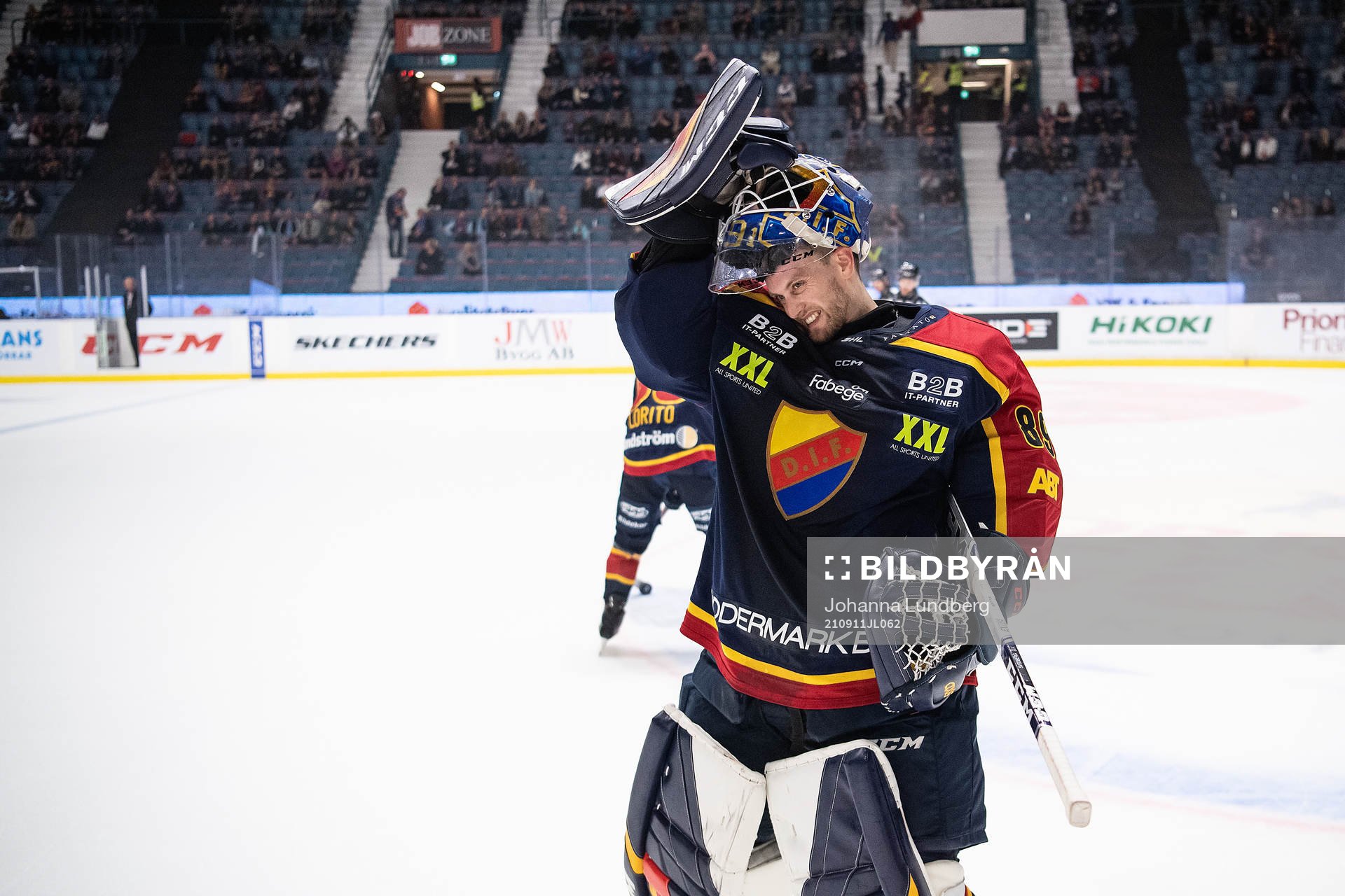 Djurgårdens målvakt Niklas Svedberg