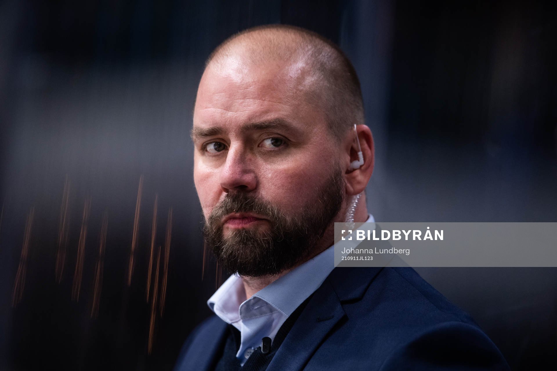 Djurgårdens assisterande assisterande tränare Niclas Falk
