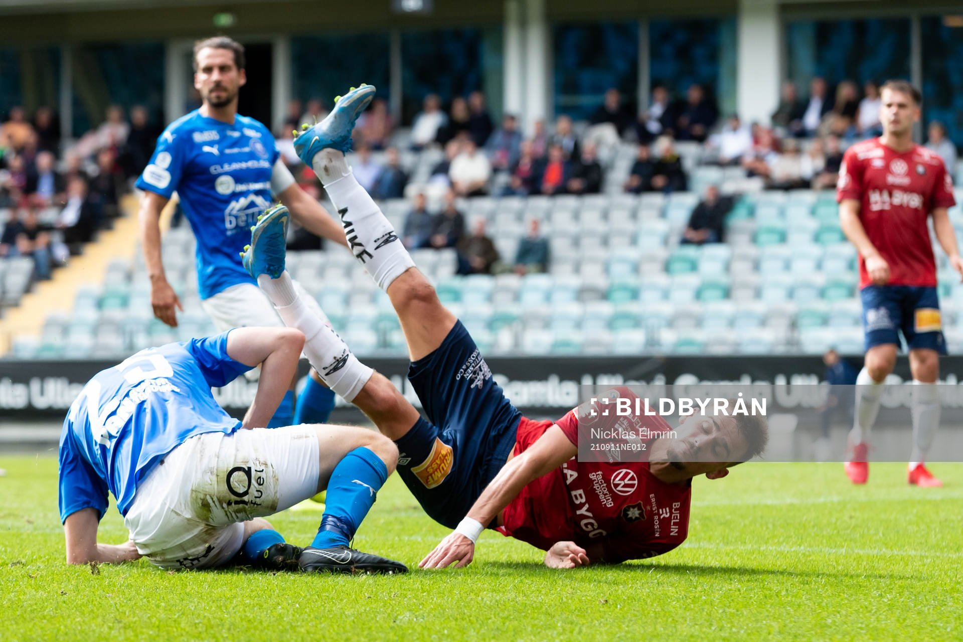 Akropolis Jesper Björkman och  Örgrytes Ajdin Zeljkovic