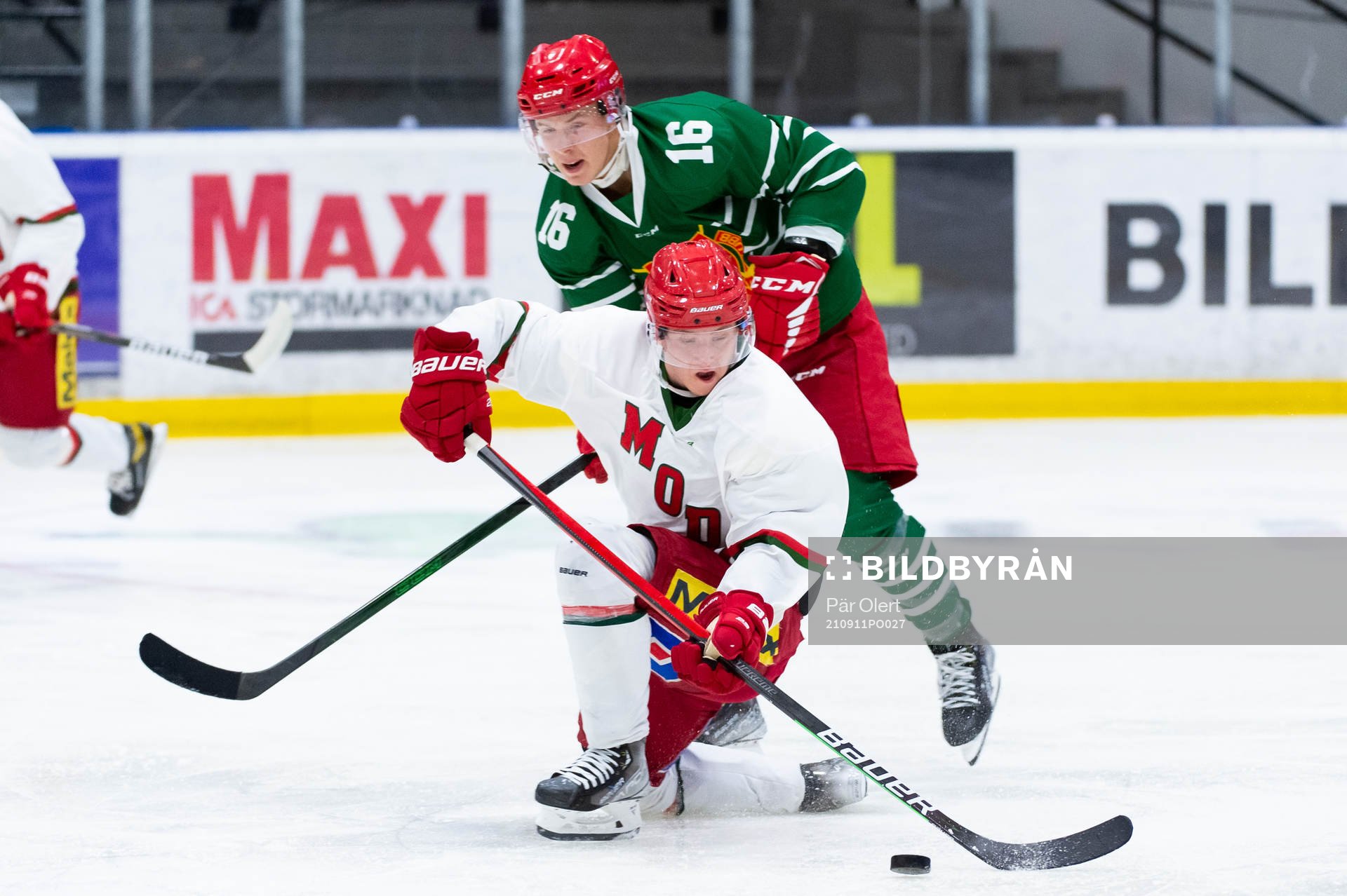 Moras Ludvig Larsson och Modos Filip Hasa