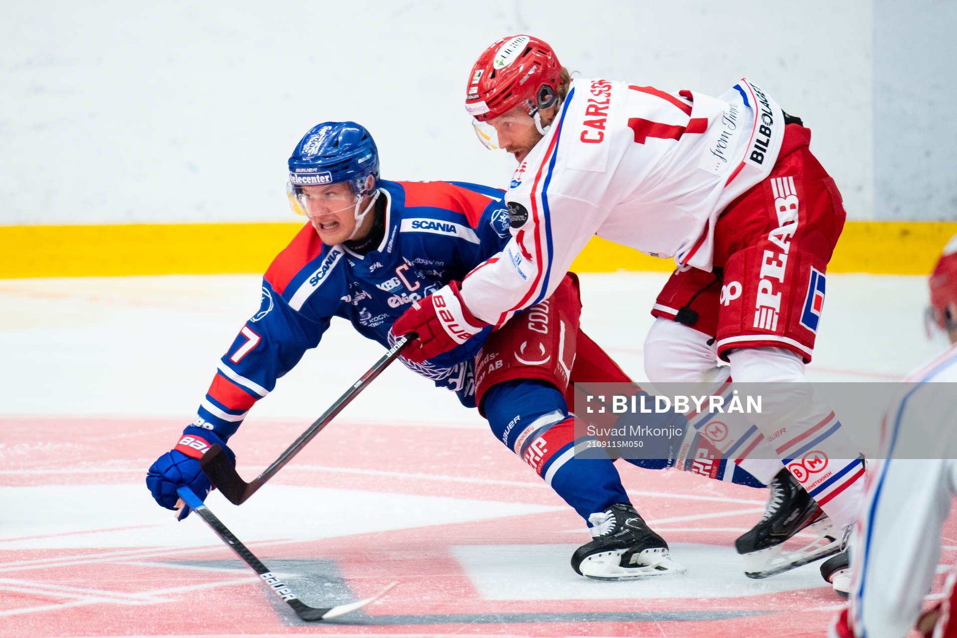 Oskarshamns Jonas Engström och Timrås Albin Carlsson