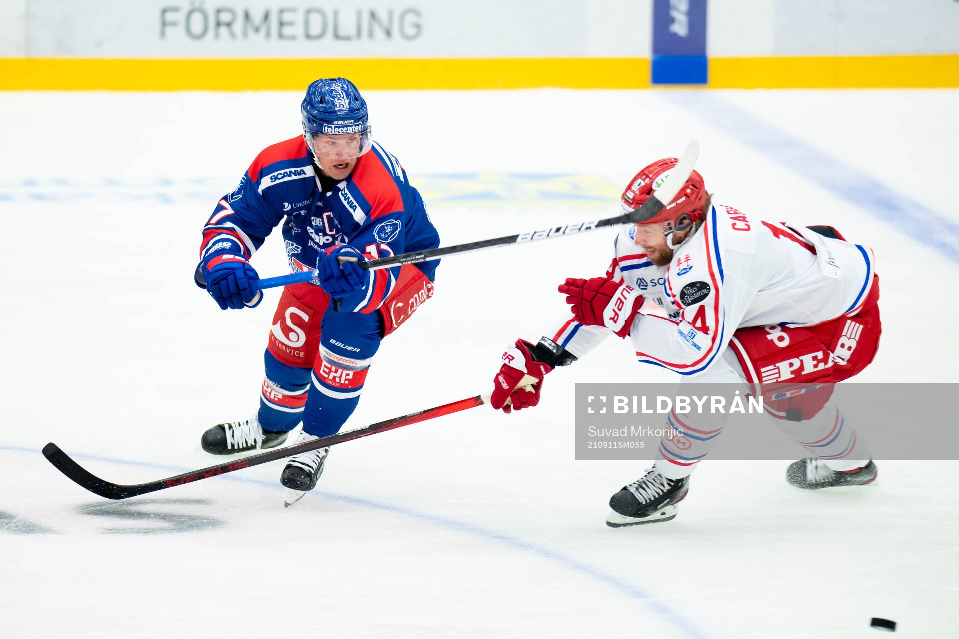 Oskarshamns Jonas Engström och Timrås Albin Carlsson