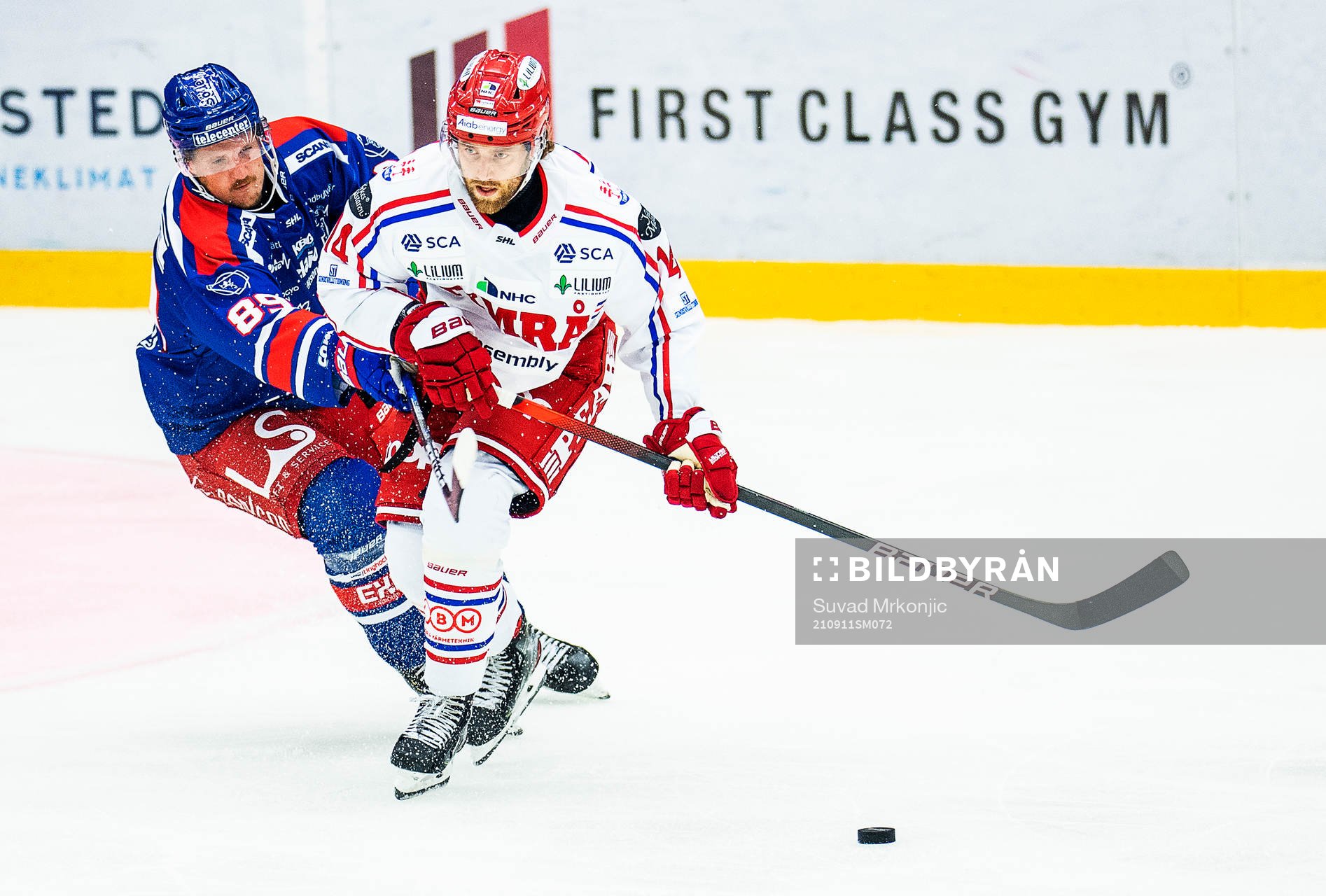 Oskarshamns Patrik Karlkvist och Timrås Albin Carlsson