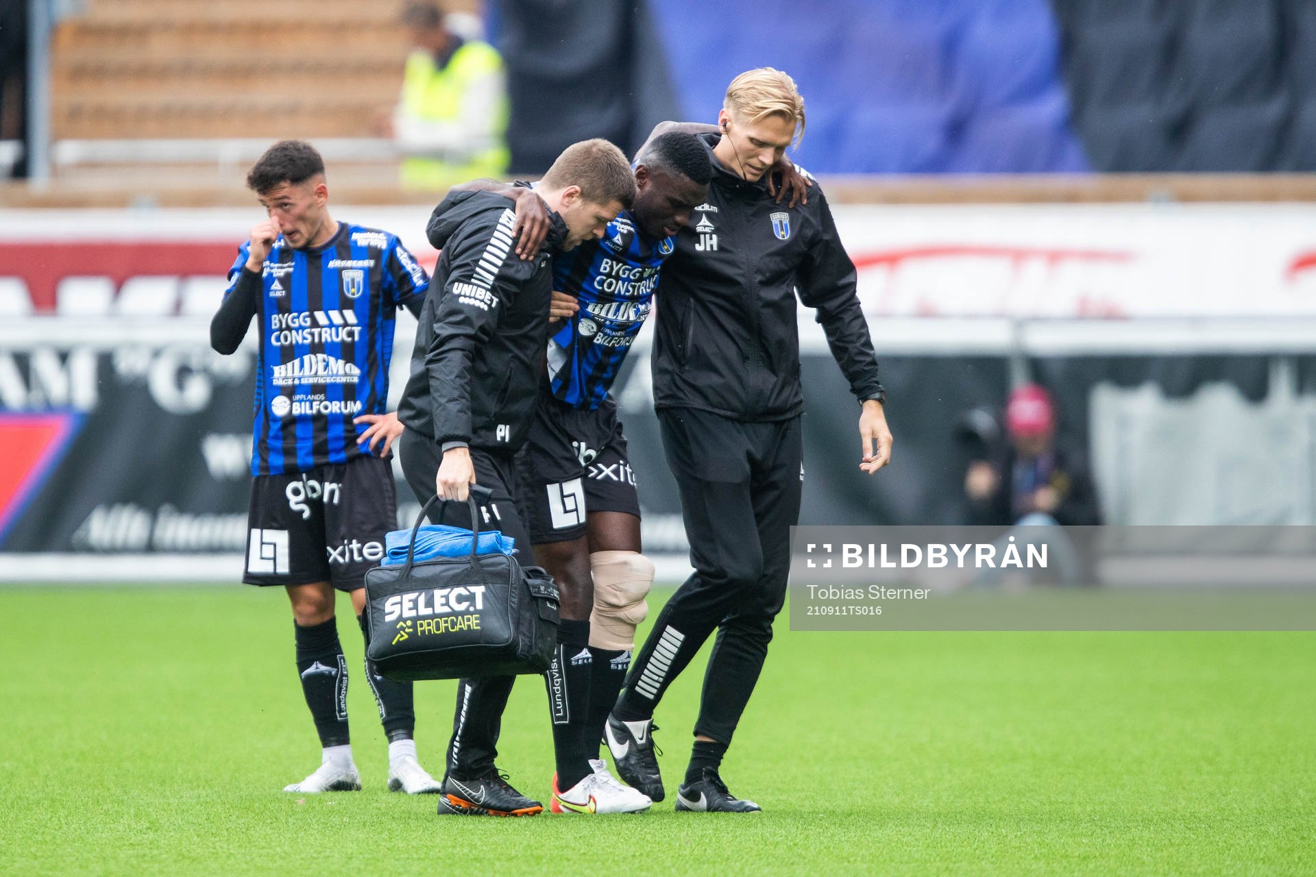 Sirius Patrick Nwadike med skada