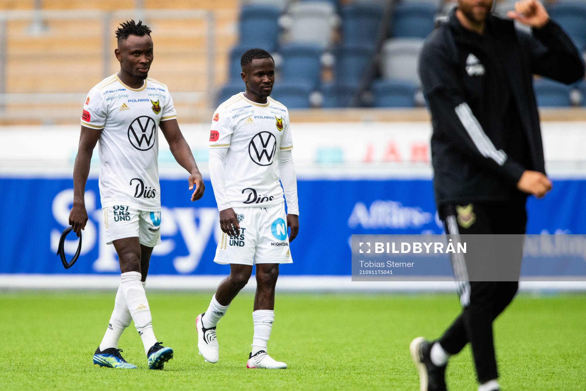 Östersunds Samuel Mensiro och Östersunds Frank Arhin