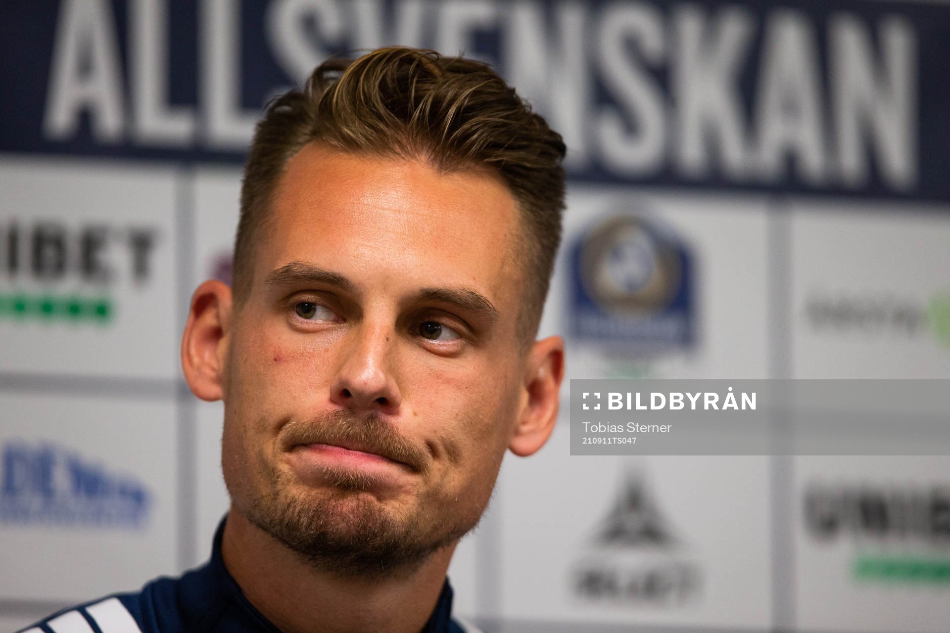 Sirius tränare Daniel Bäckström