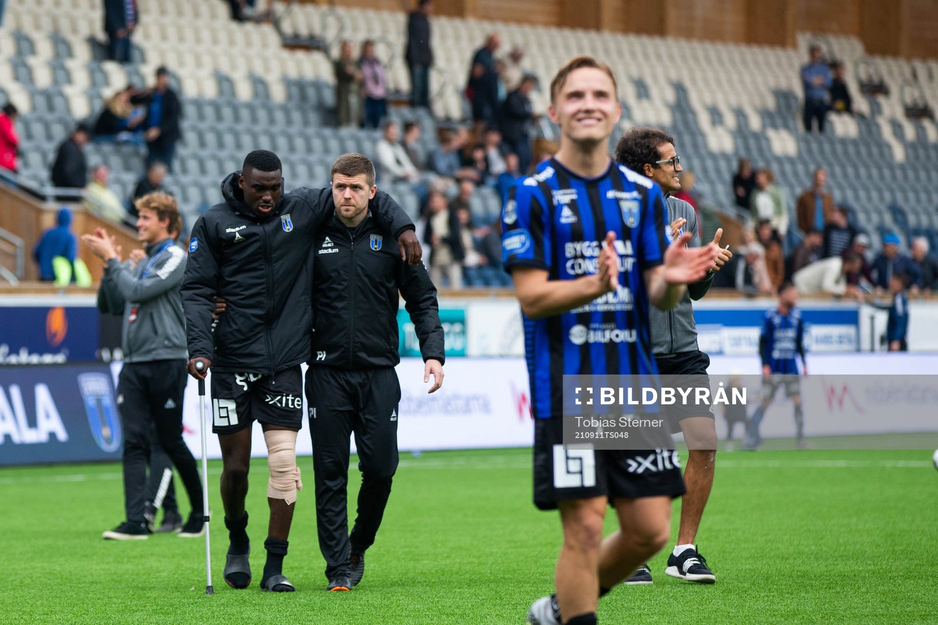 Sirius Patrick Nwadike med skada