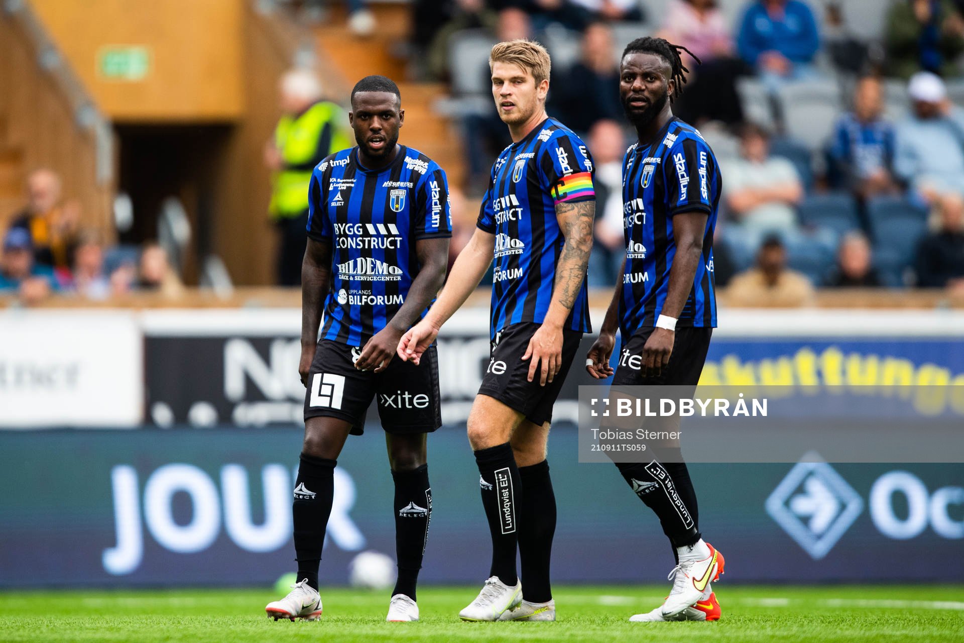 Sirius Christian Kouakou, Marcus Mathisen och Joseph Colley
