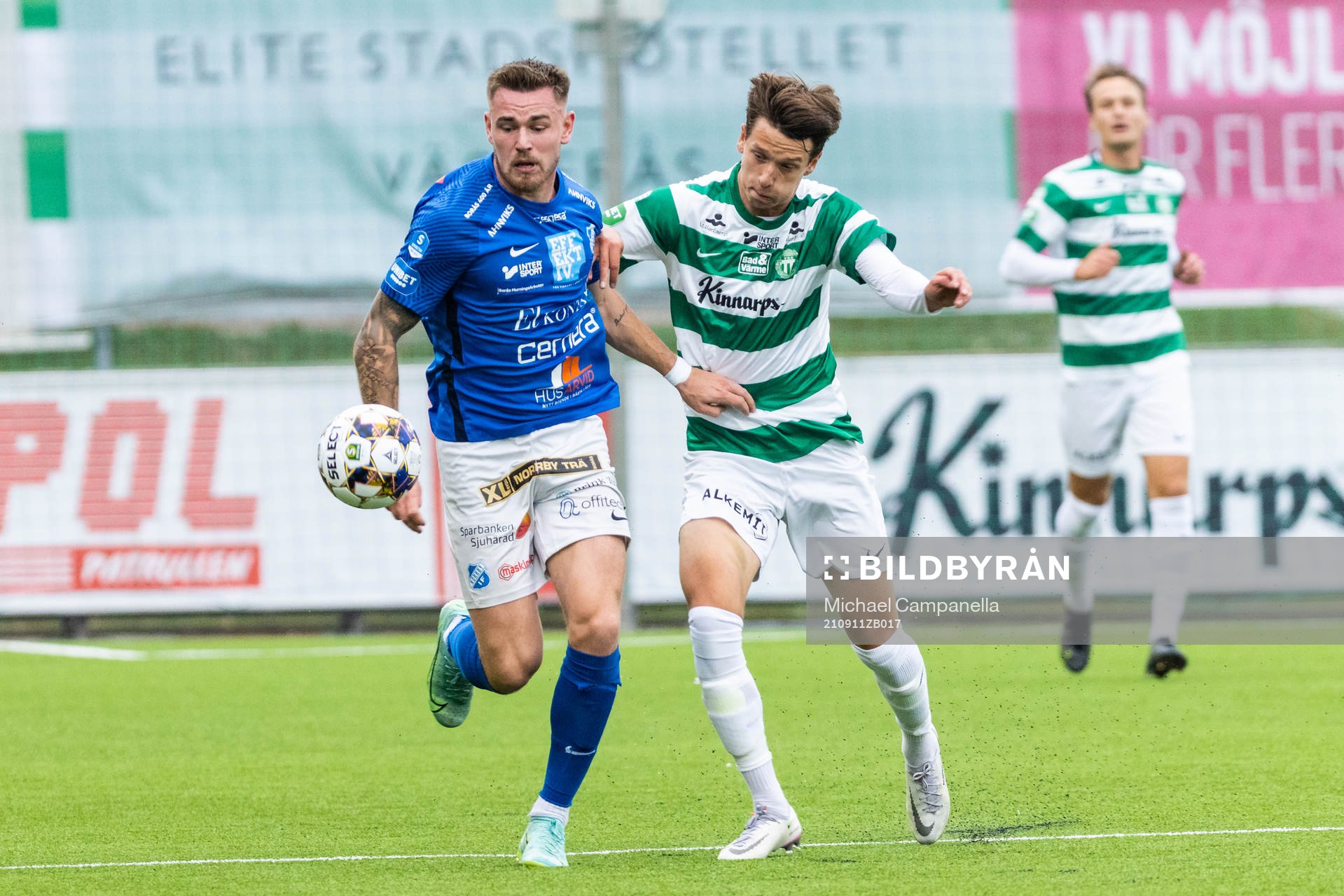 Norrbys Rasmus Örqvist mot Västerås Olle Edlund