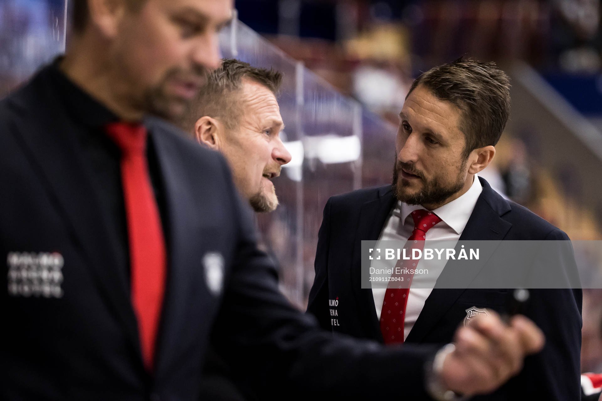 Tomas Kollar assisterande tränare och Joakim Fagervall
