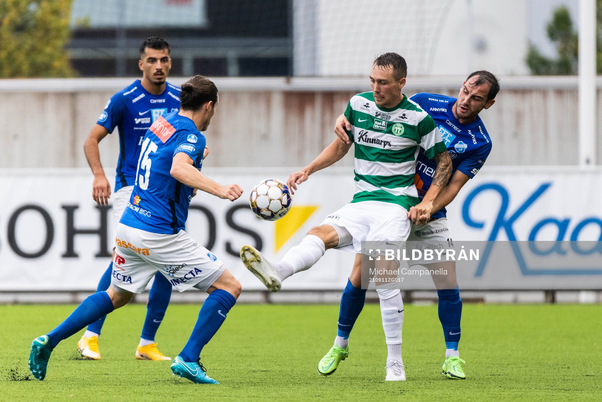 Västerås Filip Tronet mot Norrbys Nino Osmanagic