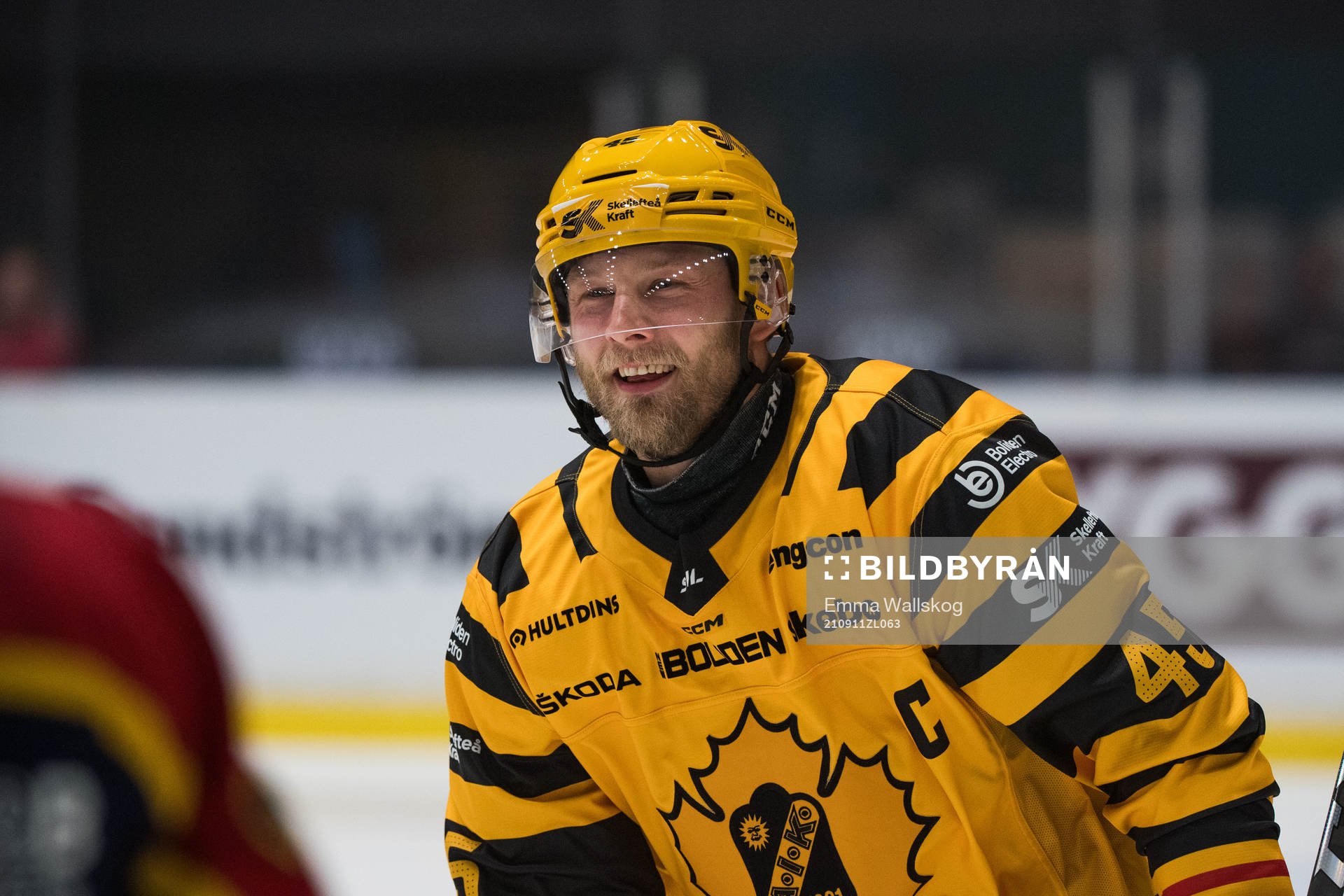 Skellefteås Oscar Möller jublar