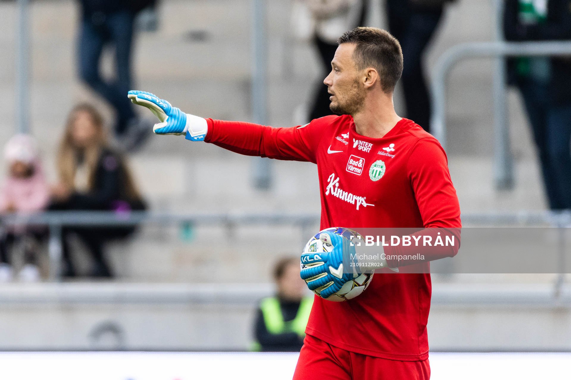 Västerås målvakt Anton Fagerström