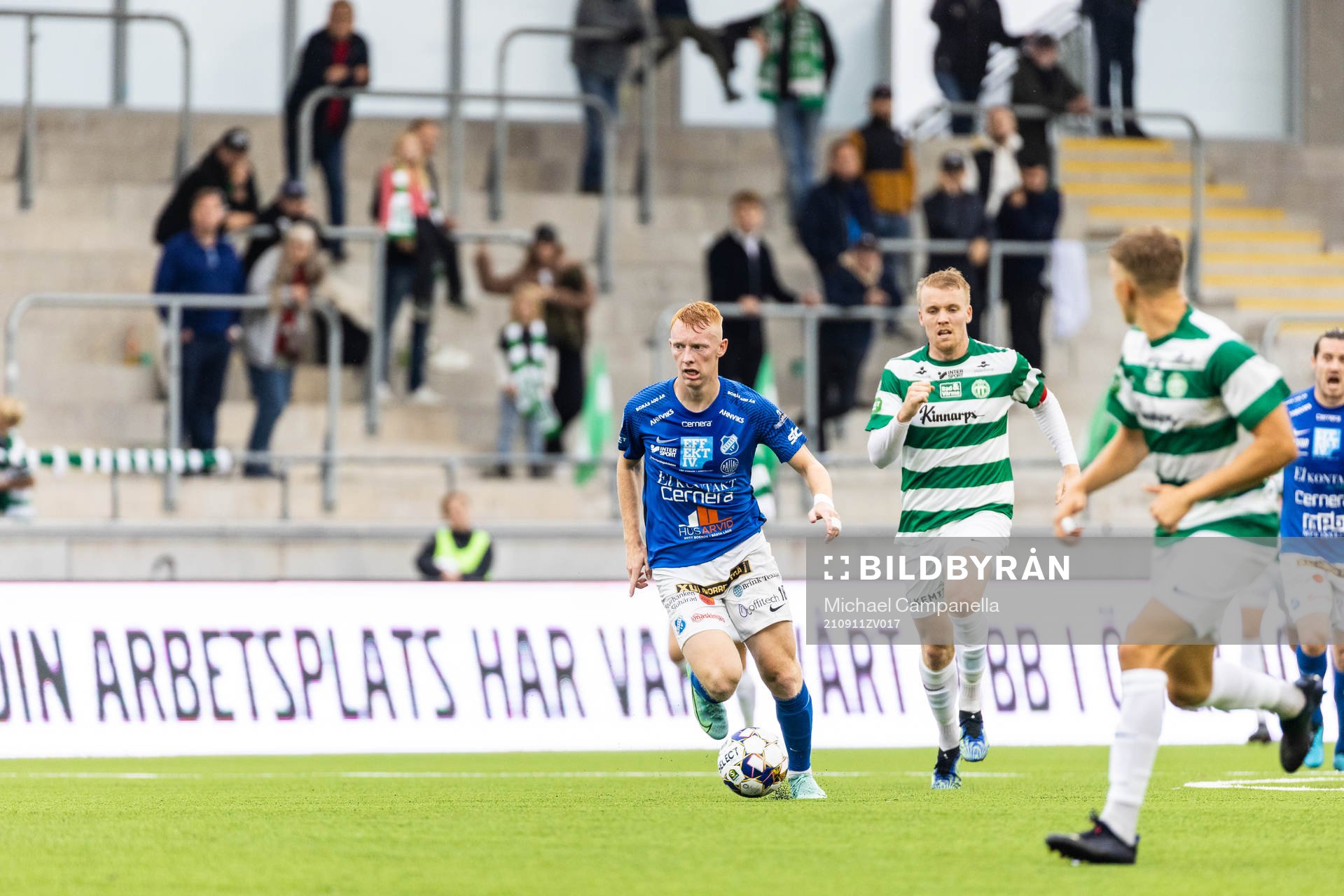 Norrbys Wilhelm Ärlig mot Västerås Simon Johansson