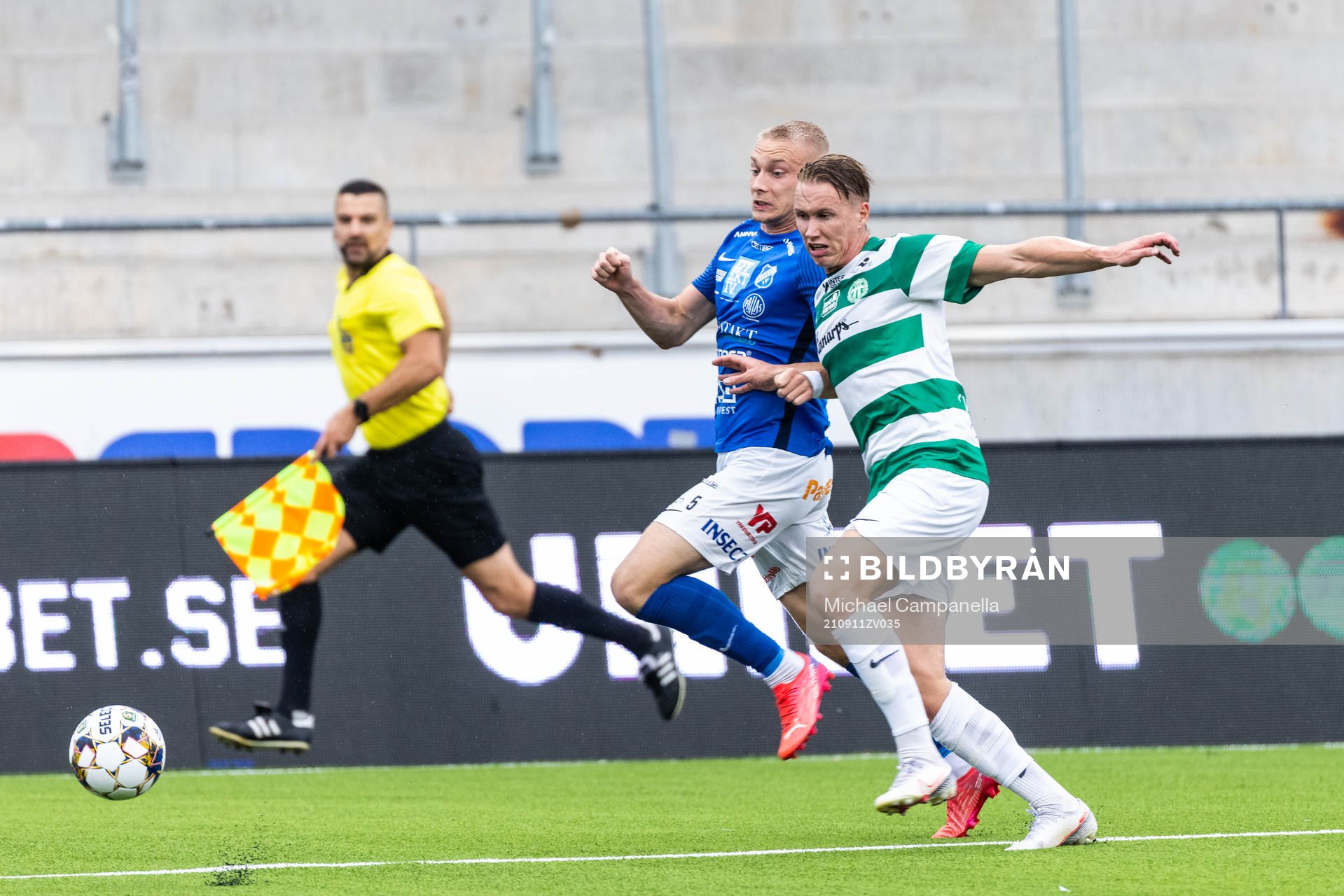 Norrbys Johan Brannefalk mot Västerås Emil Skogh