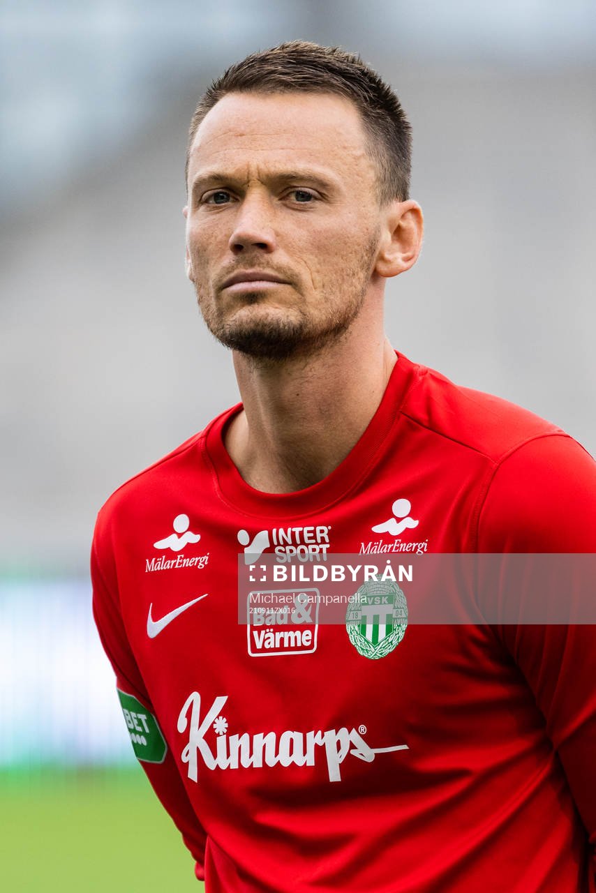 Västerås målvakt Anton Fagerström