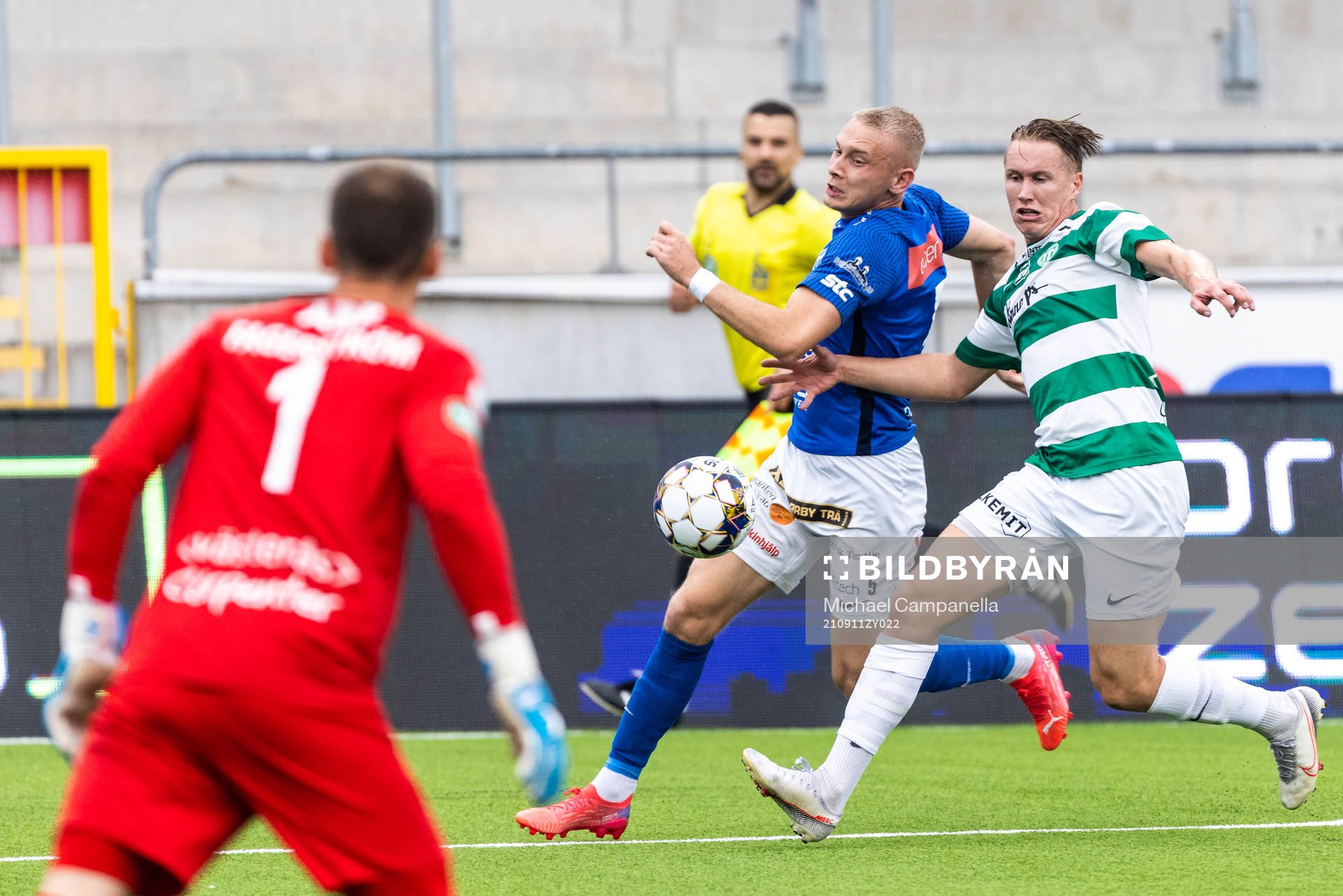 Norrbys Johan Brannefalk mot Västerås Emil Skogh
