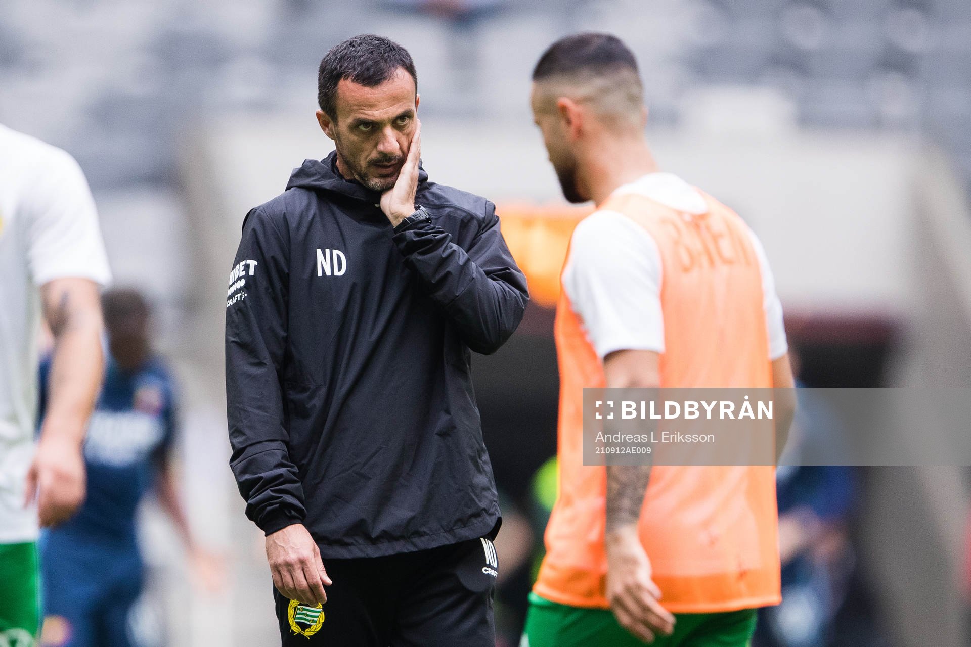 Hammarbys assisterande tränare Nenad Djordjevic