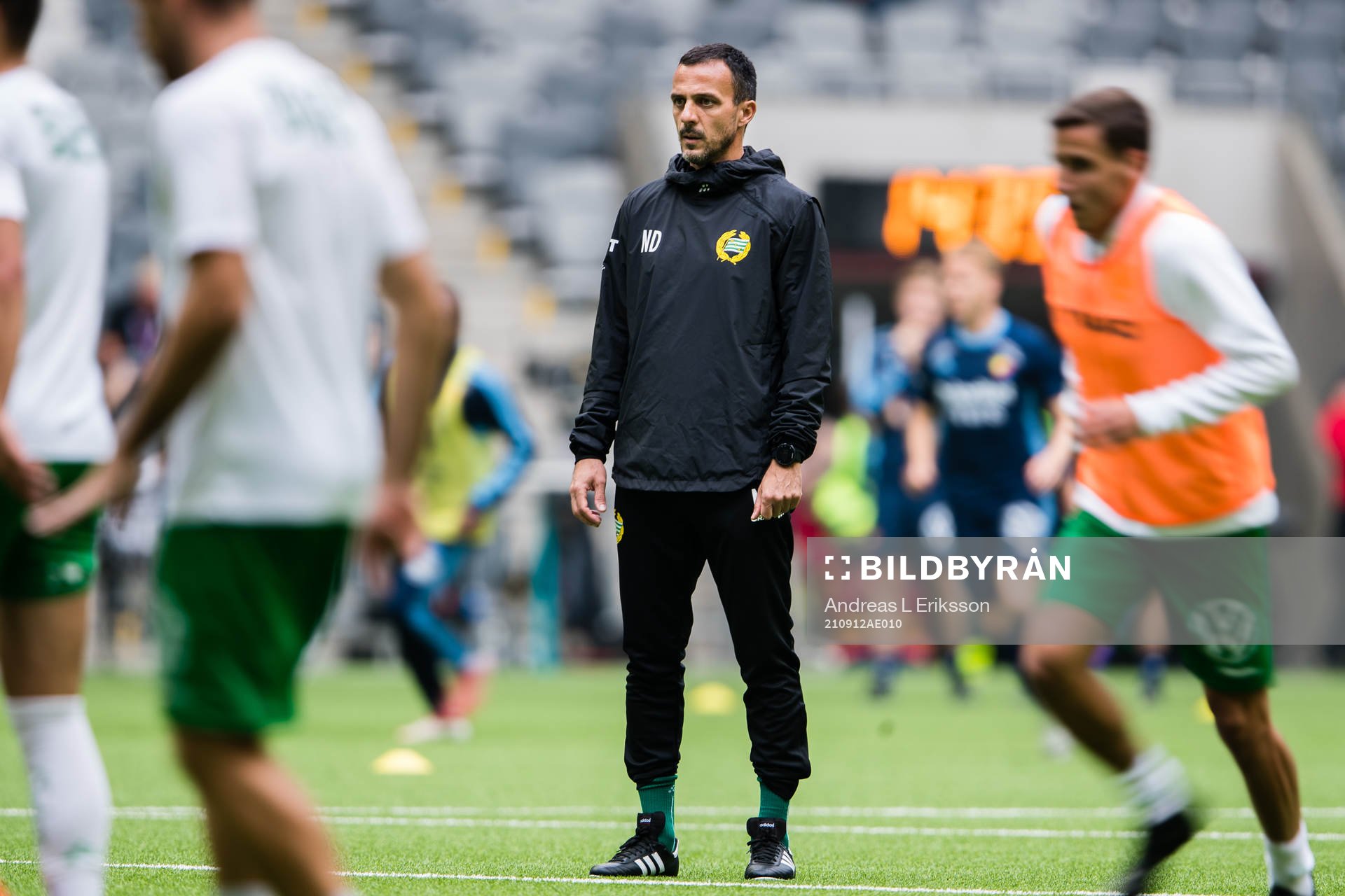 Hammarbys assisterande tränare Nenad Djordjevic