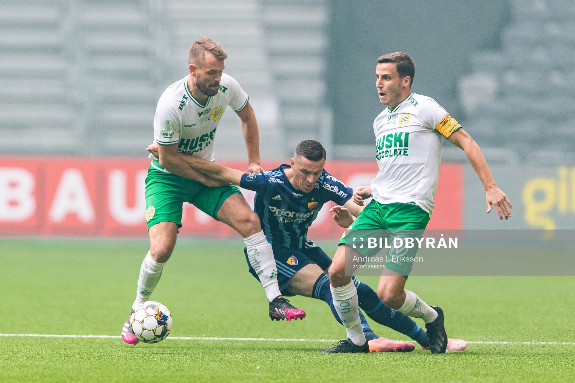 Hammarbys Mads Fenger Nielsen och Jeppe Andersen