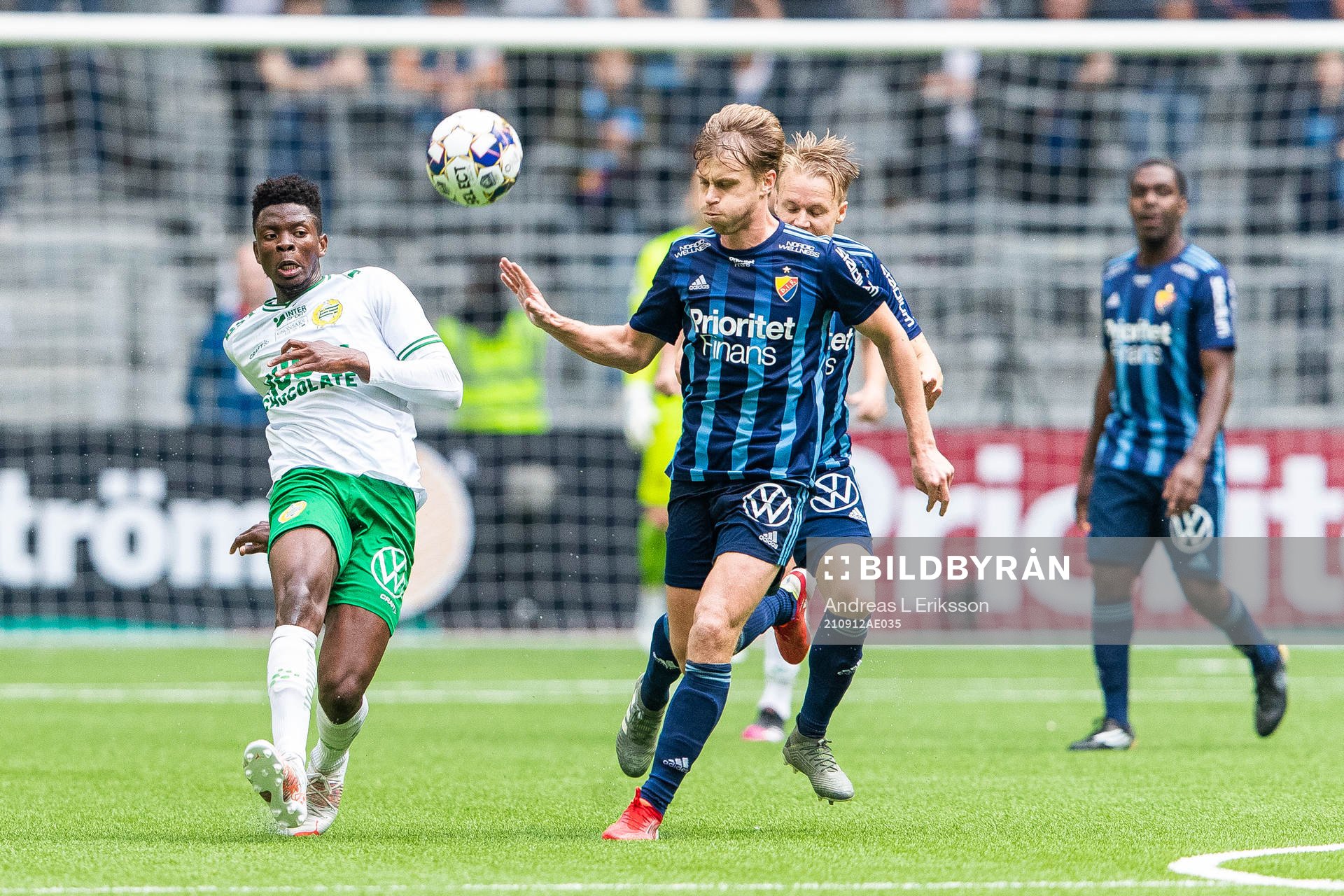 Hammarbys Aziz Mohammed Ouattara och Djurgårdens Rasmus