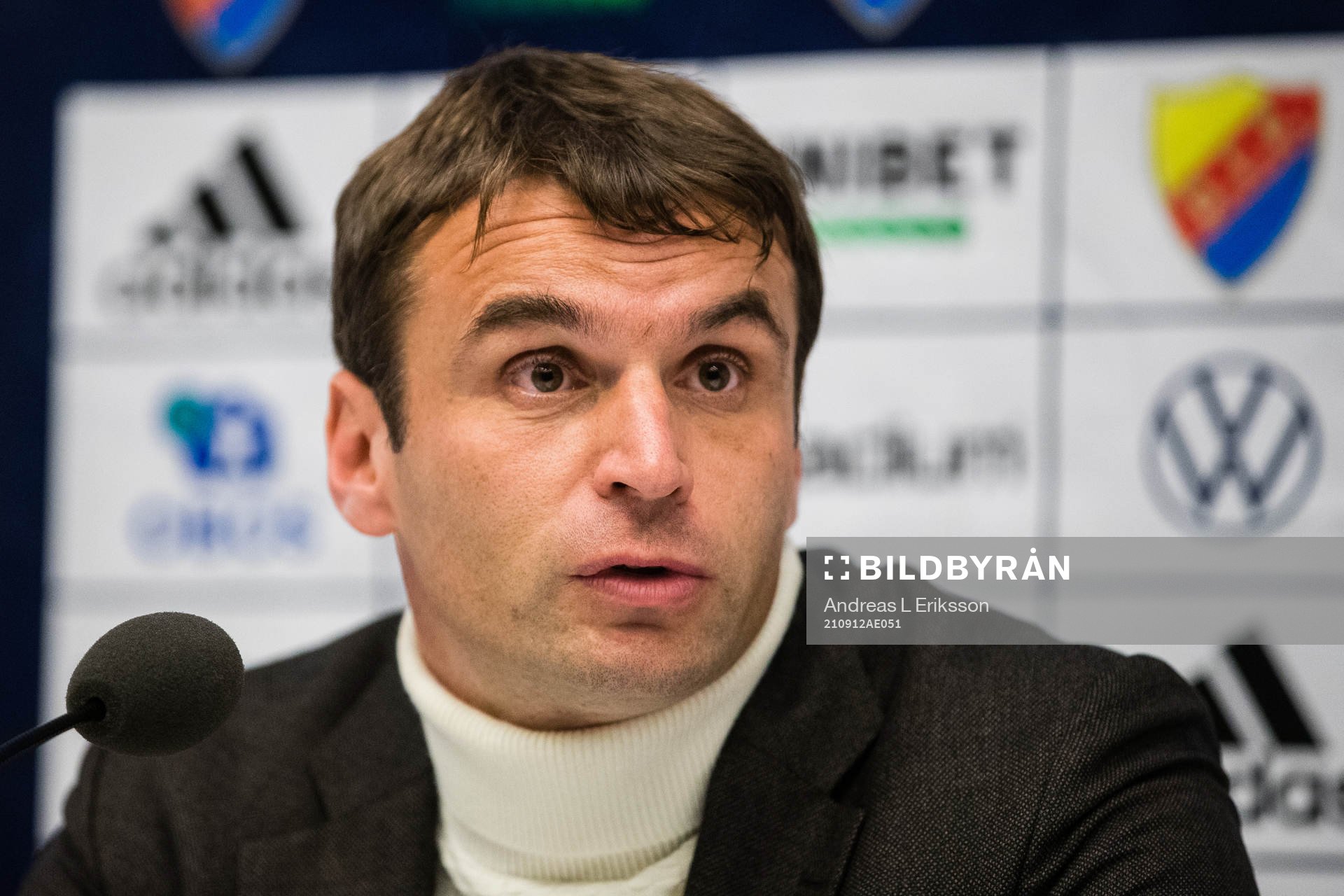 Hammarbys tränare Milos Milojevic