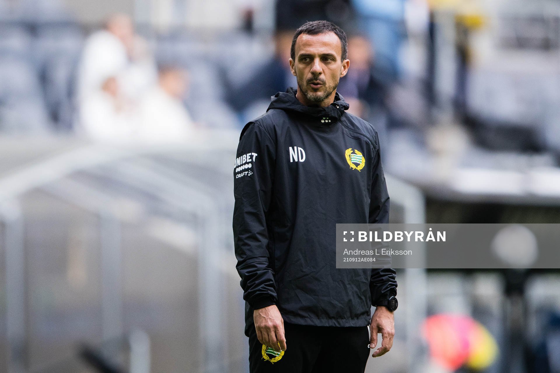 Hammarbys assisterande tränare Nenad Djordjevic
