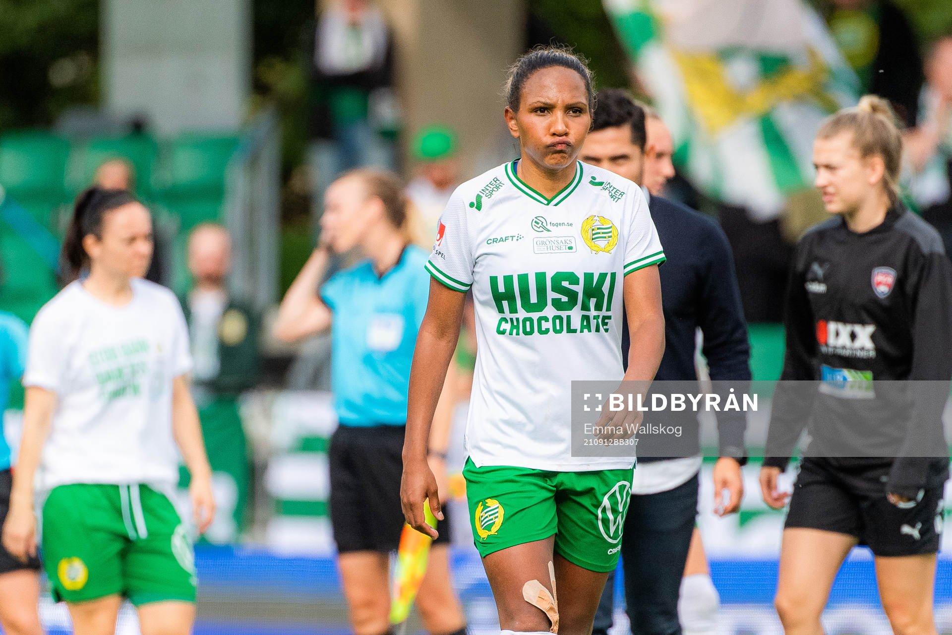 Hammarbys Madelen Janogy deppar