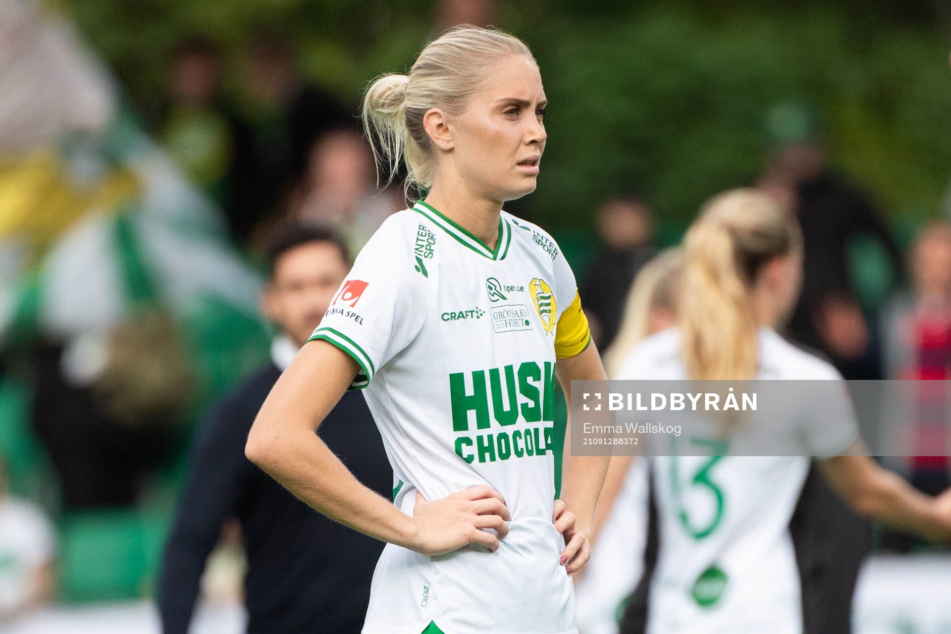 Hammarbys Alice Carlsson deppar