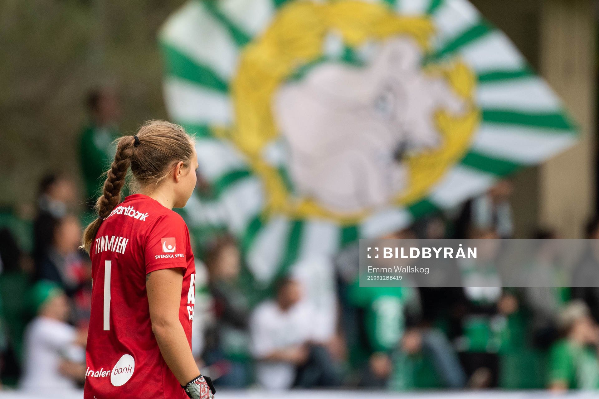 Hammarbys målvakt Anna Tamminen