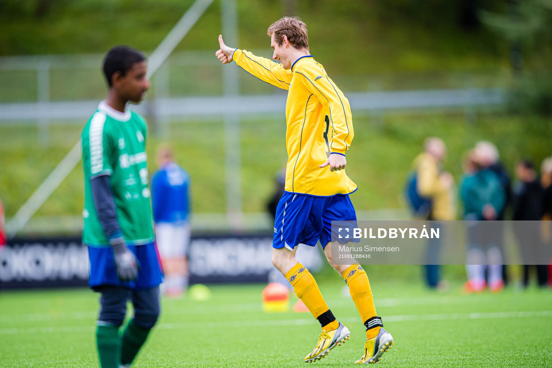 Martin Wikmark of Stjørdal Paraidrettslag celebrates