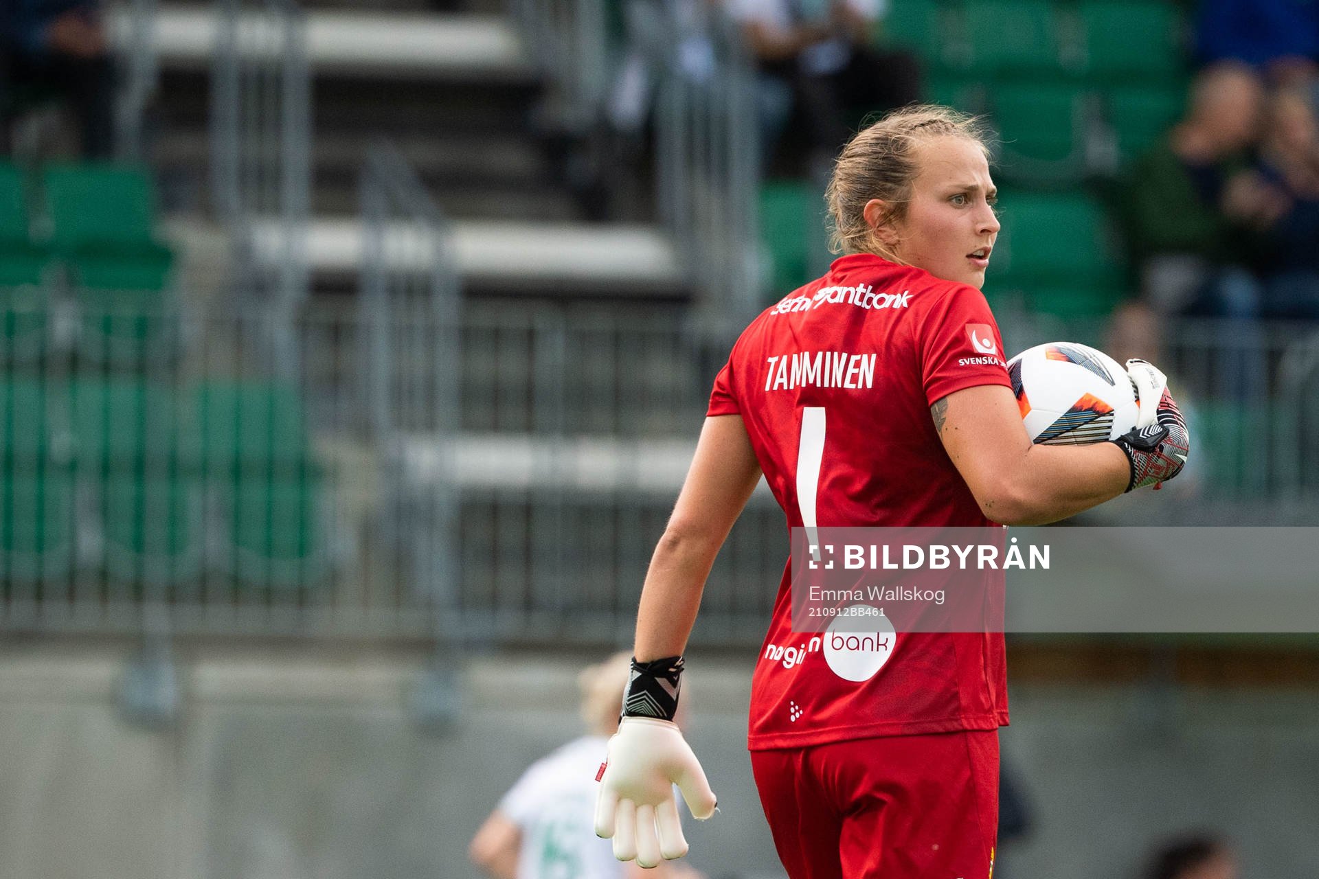 Hammarbys målvakt Anna Tamminen