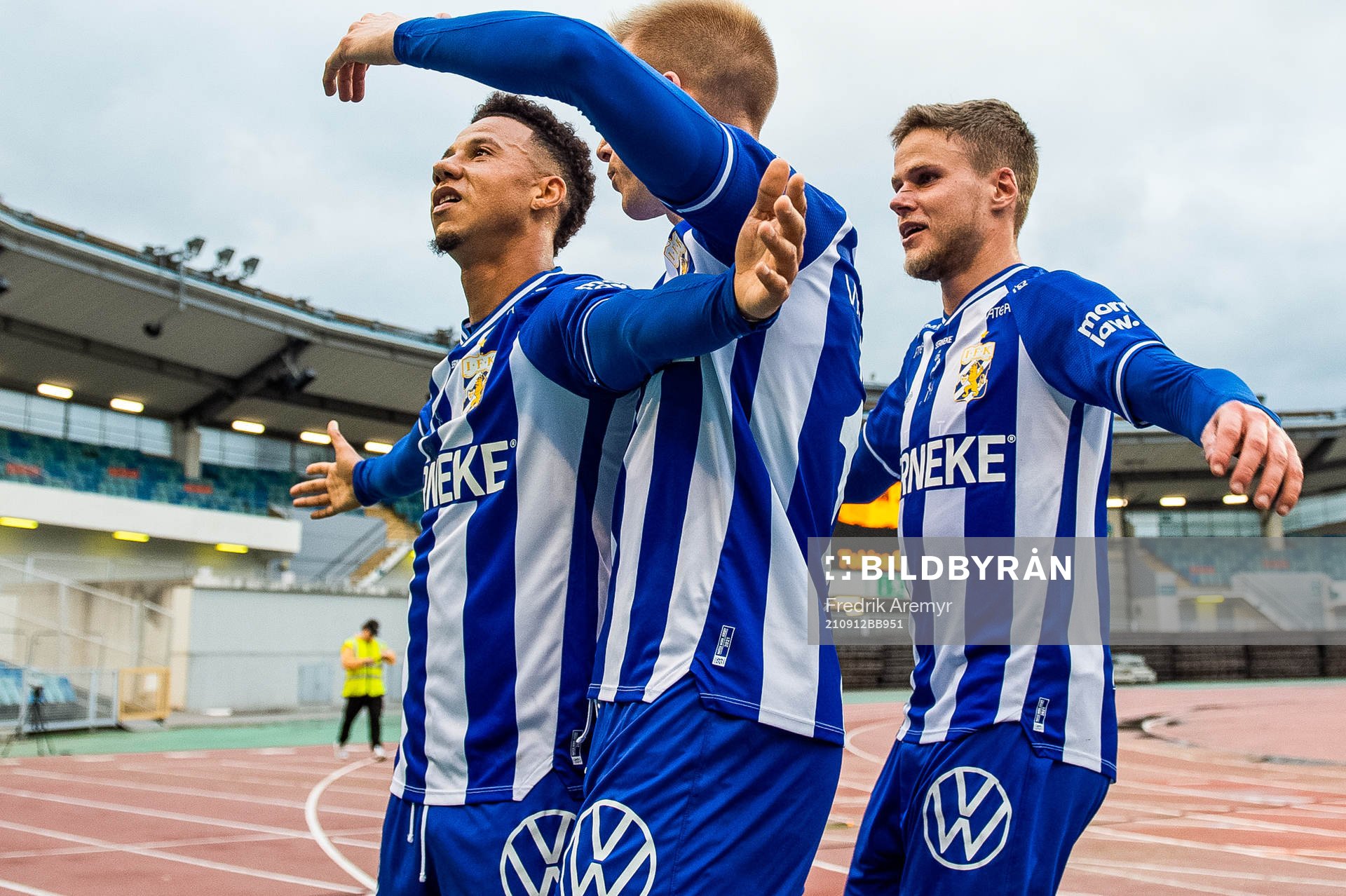 IFK Göteborgs Tobias Sana jublar
