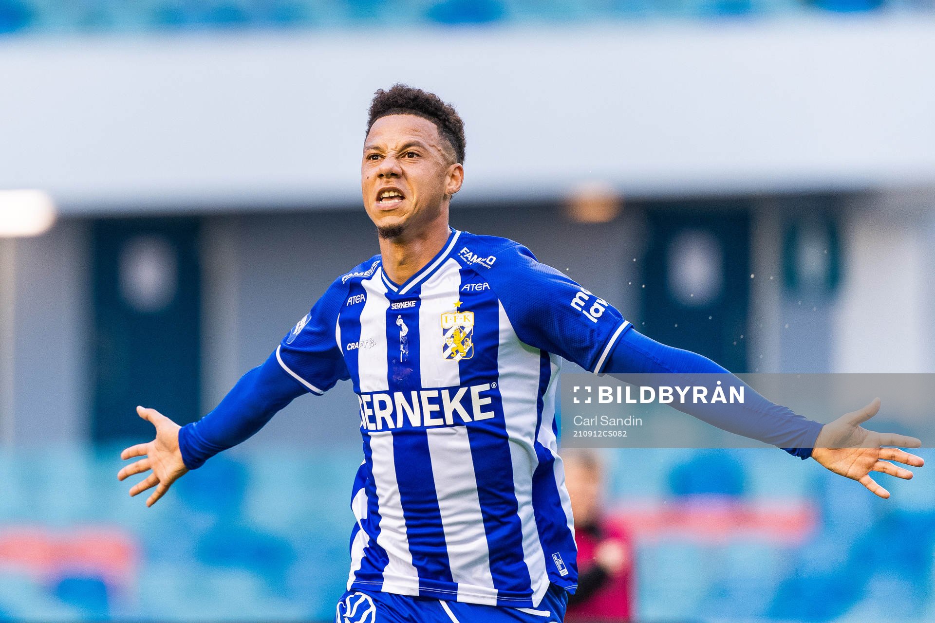 IFK Göteborgs Tobias Sana jublar
