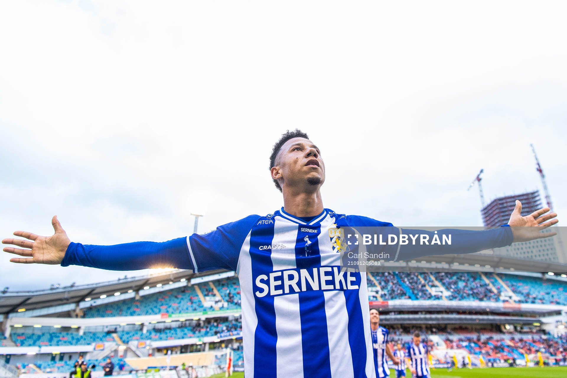 IFK Göteborgs Tobias Sana jublar