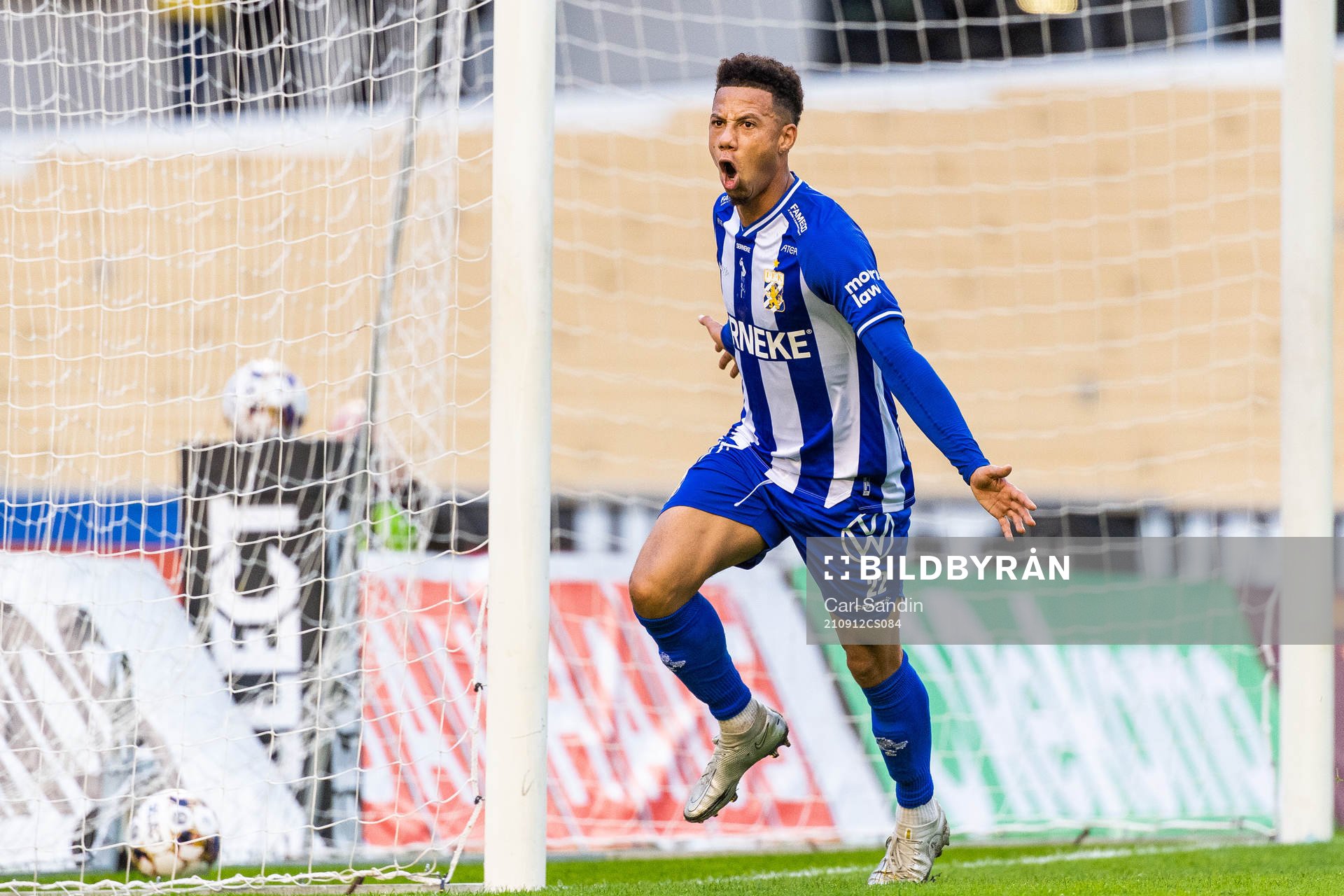 IFK Göteborgs Tobias Sana jublar