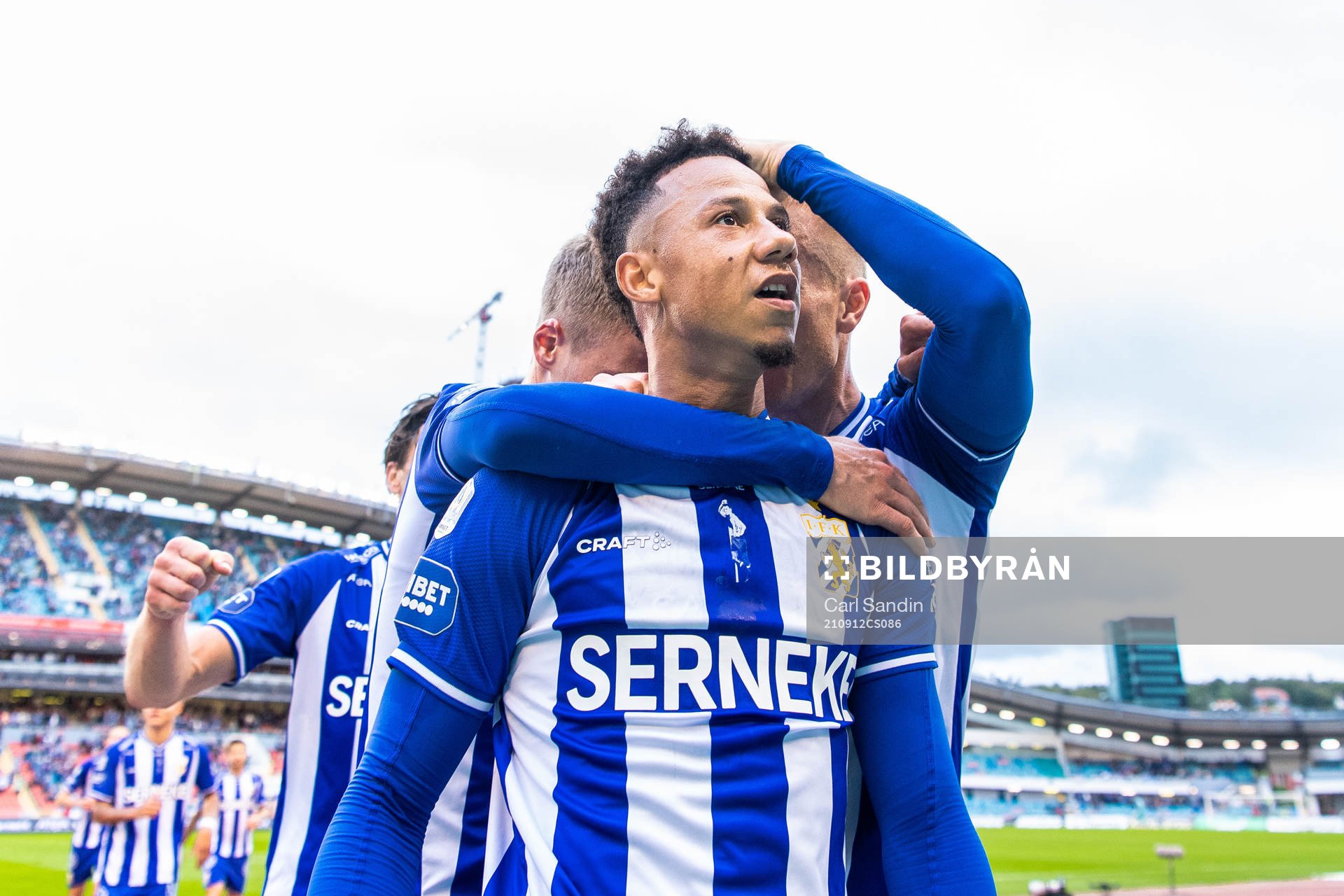 IFK Göteborgs Tobias Sana jublar