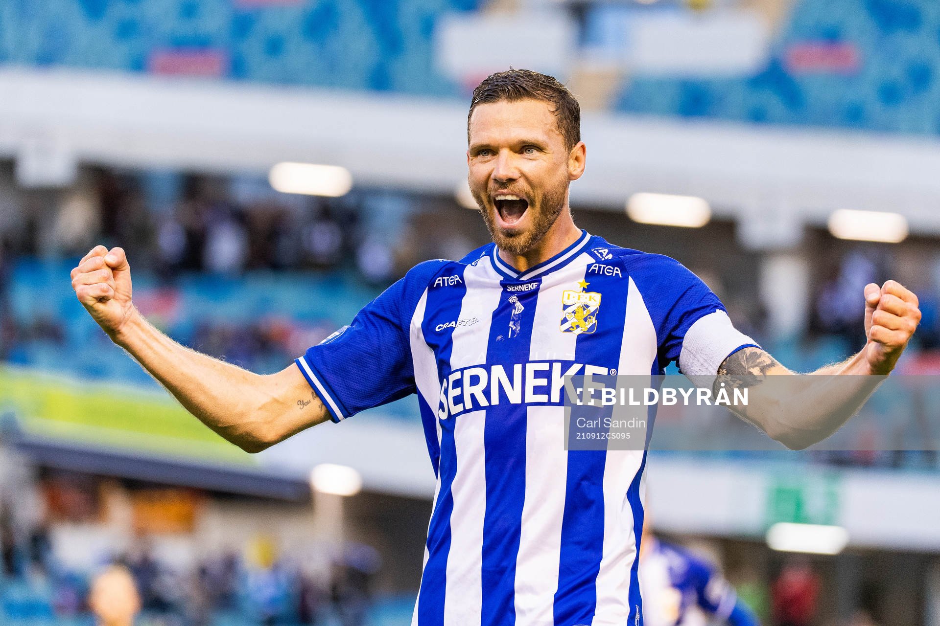 IFK Göteborgs Marcus Berg jublar