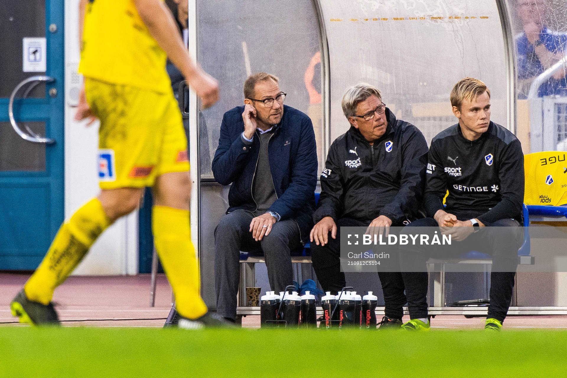 Halmstads manager Magnus Haglund