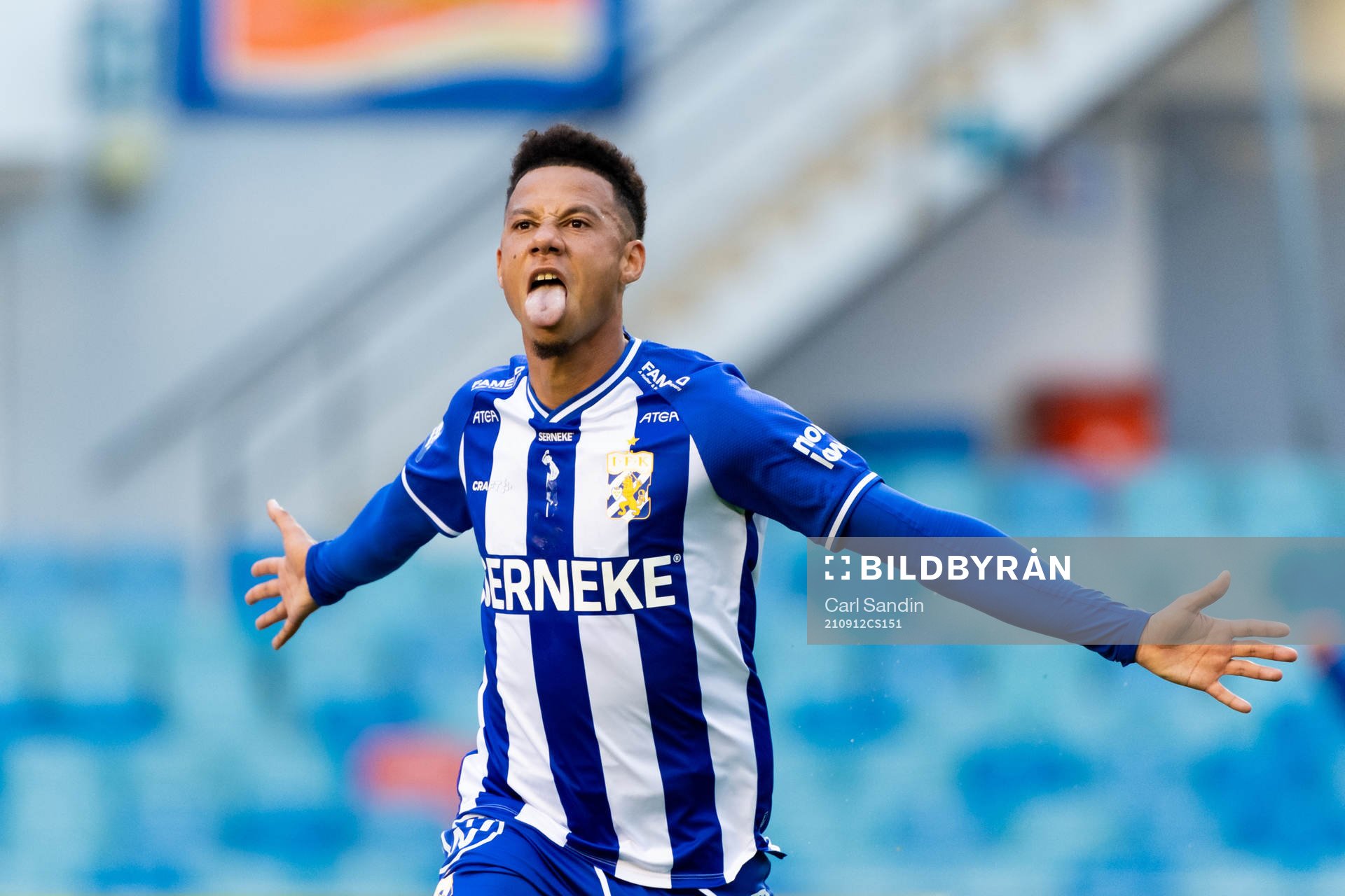 IFK Göteborgs Tobias Sana jublar