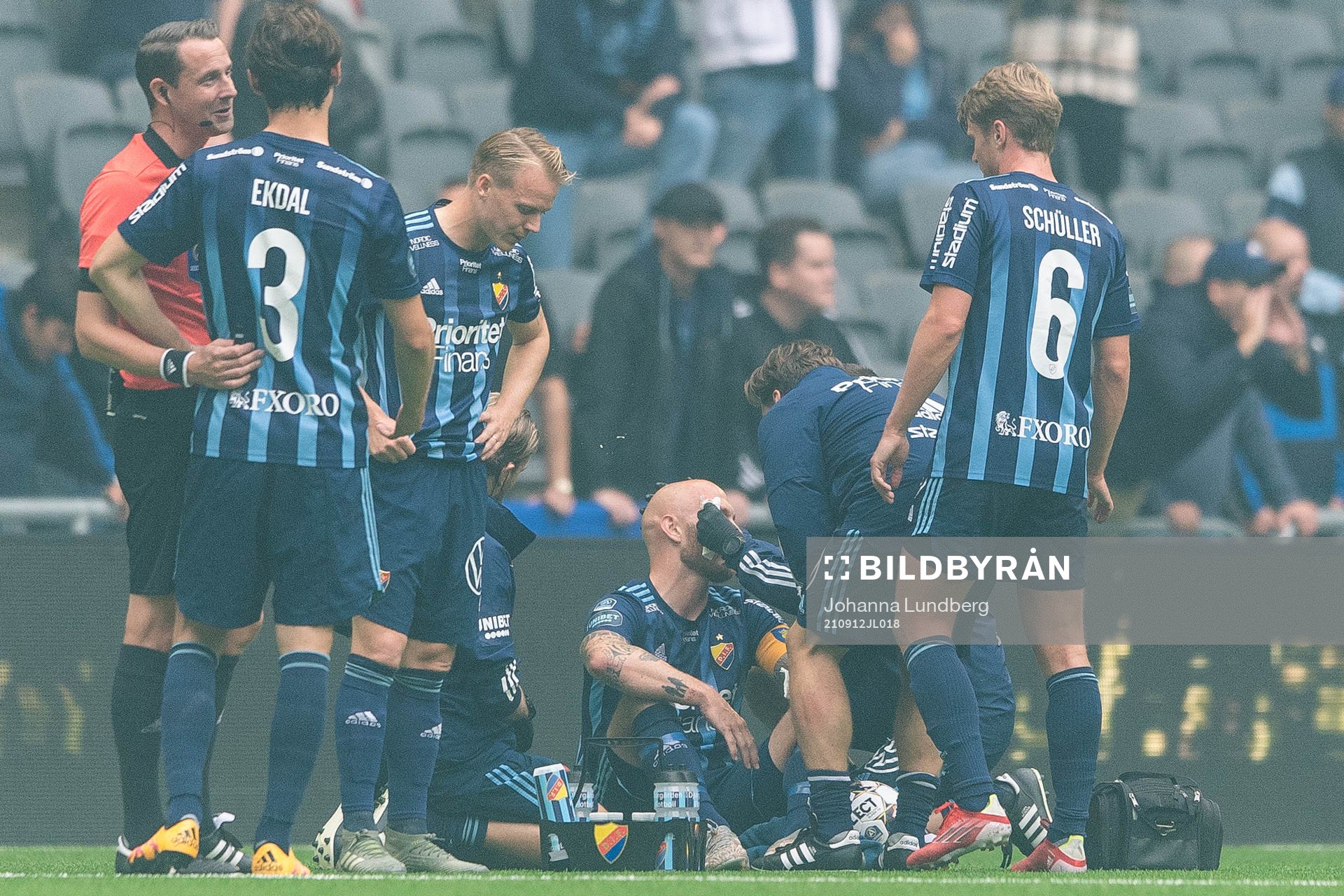 Djurgårdens Magnus Eriksson får vård