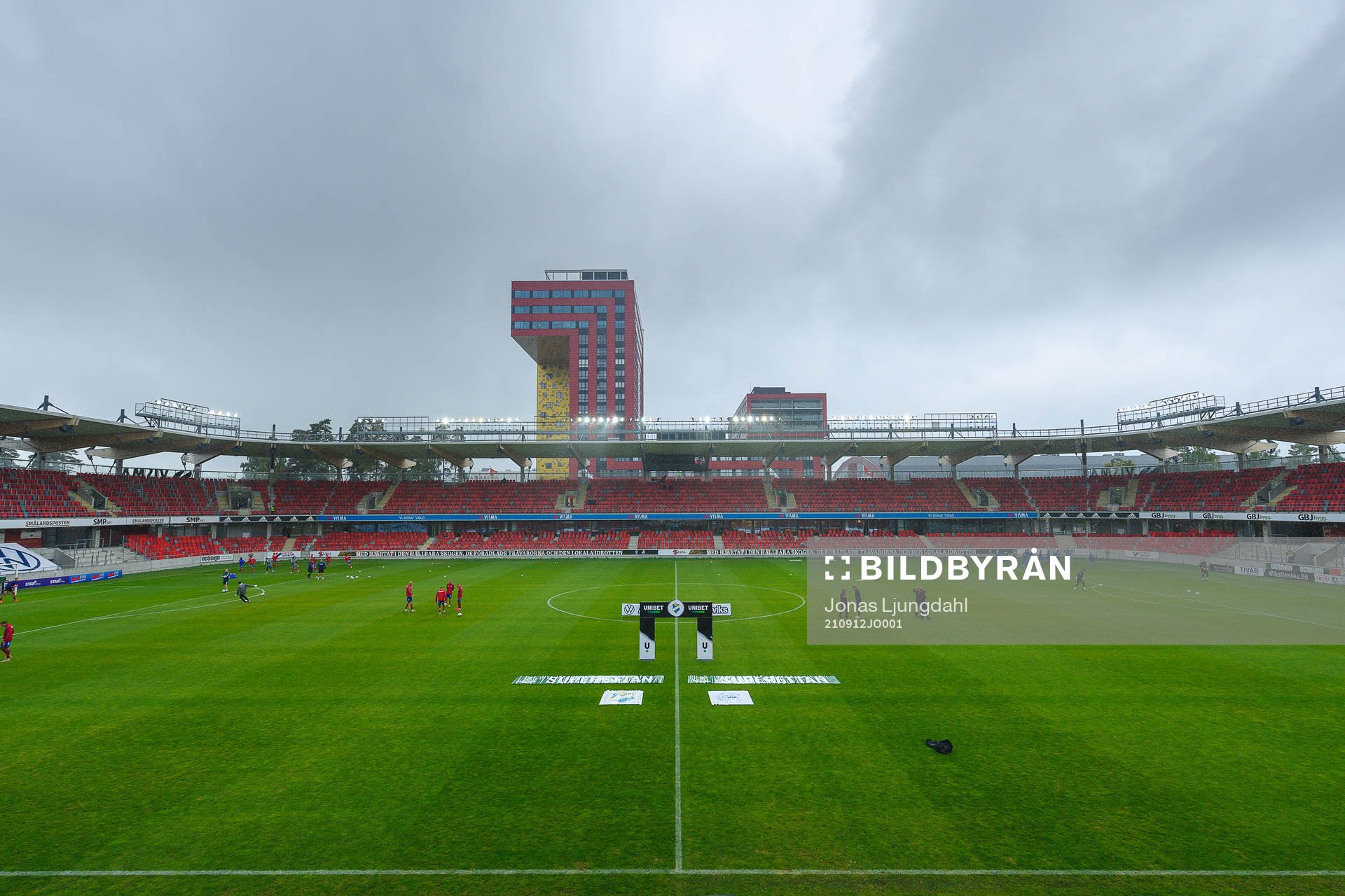 Interiör vy från Visma arena