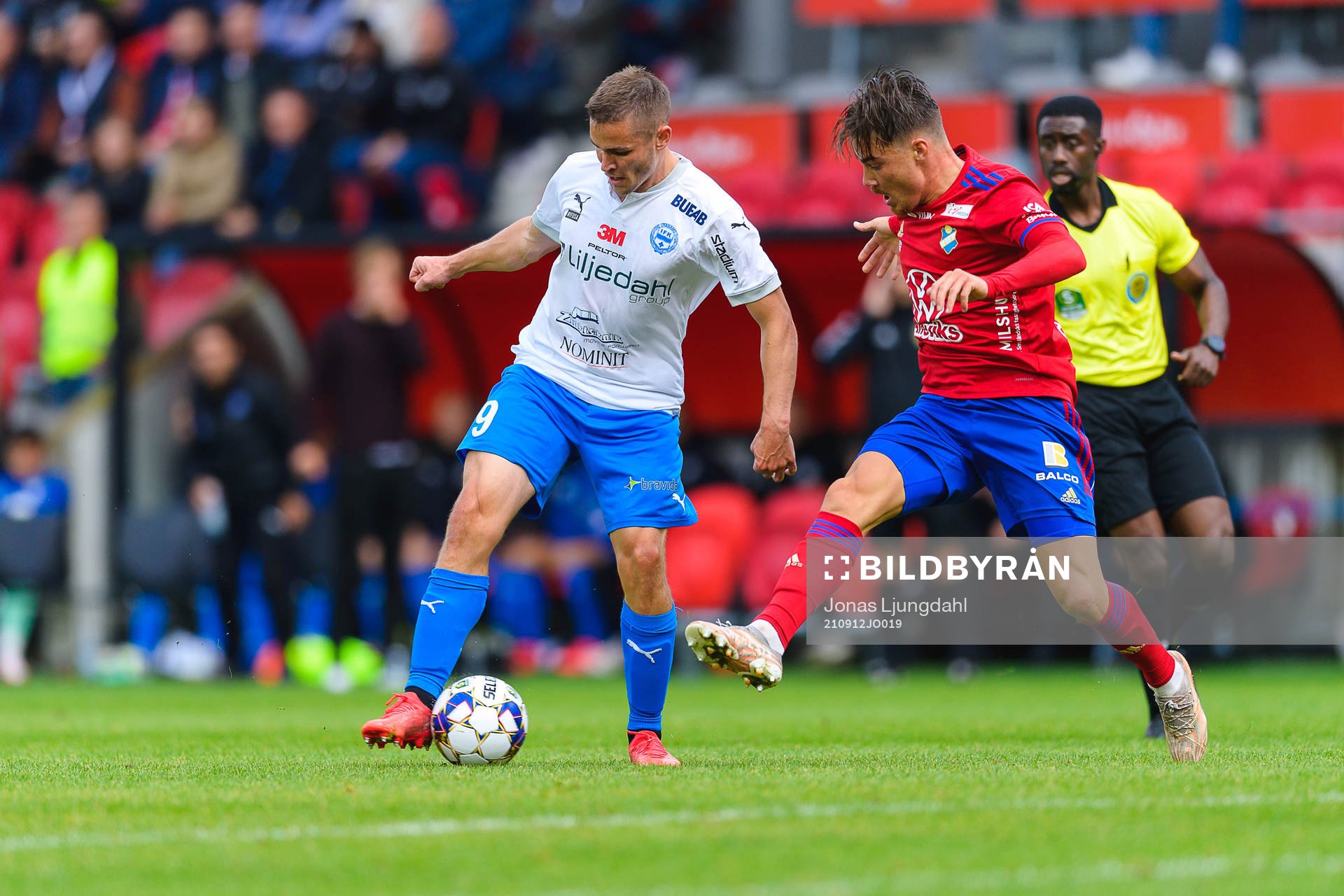 Värnamos Oscar Johansson och Östers Tatu Varmanen