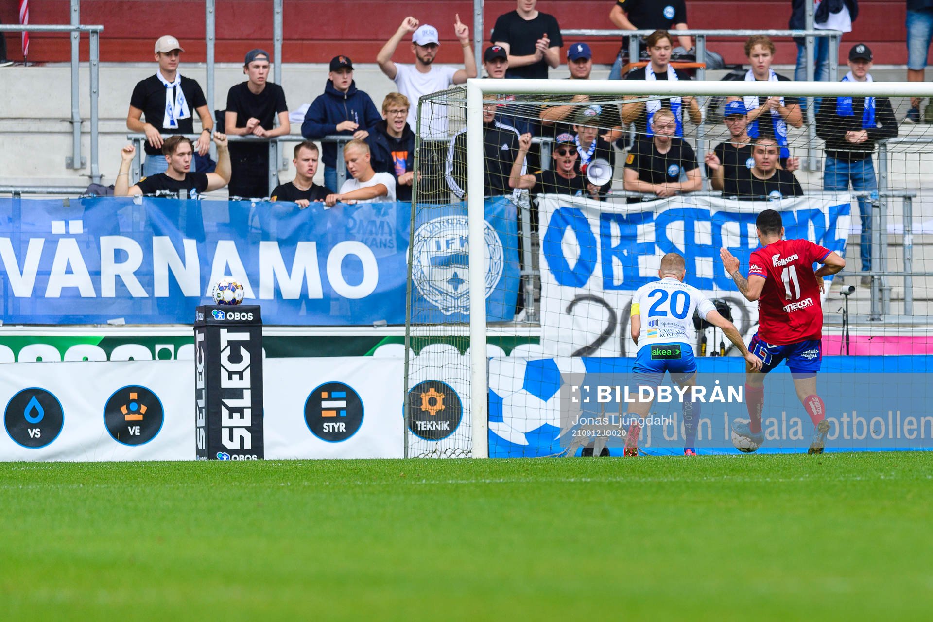 Östers Lucas Lima gör mål 1-0