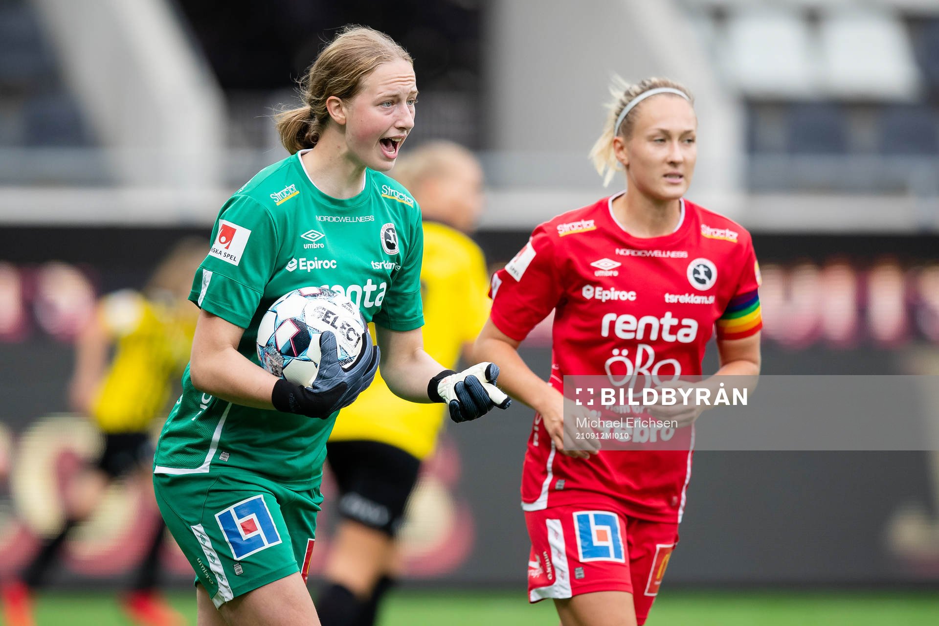 Örebros målvakt Cecilia Rán Runarsdottir