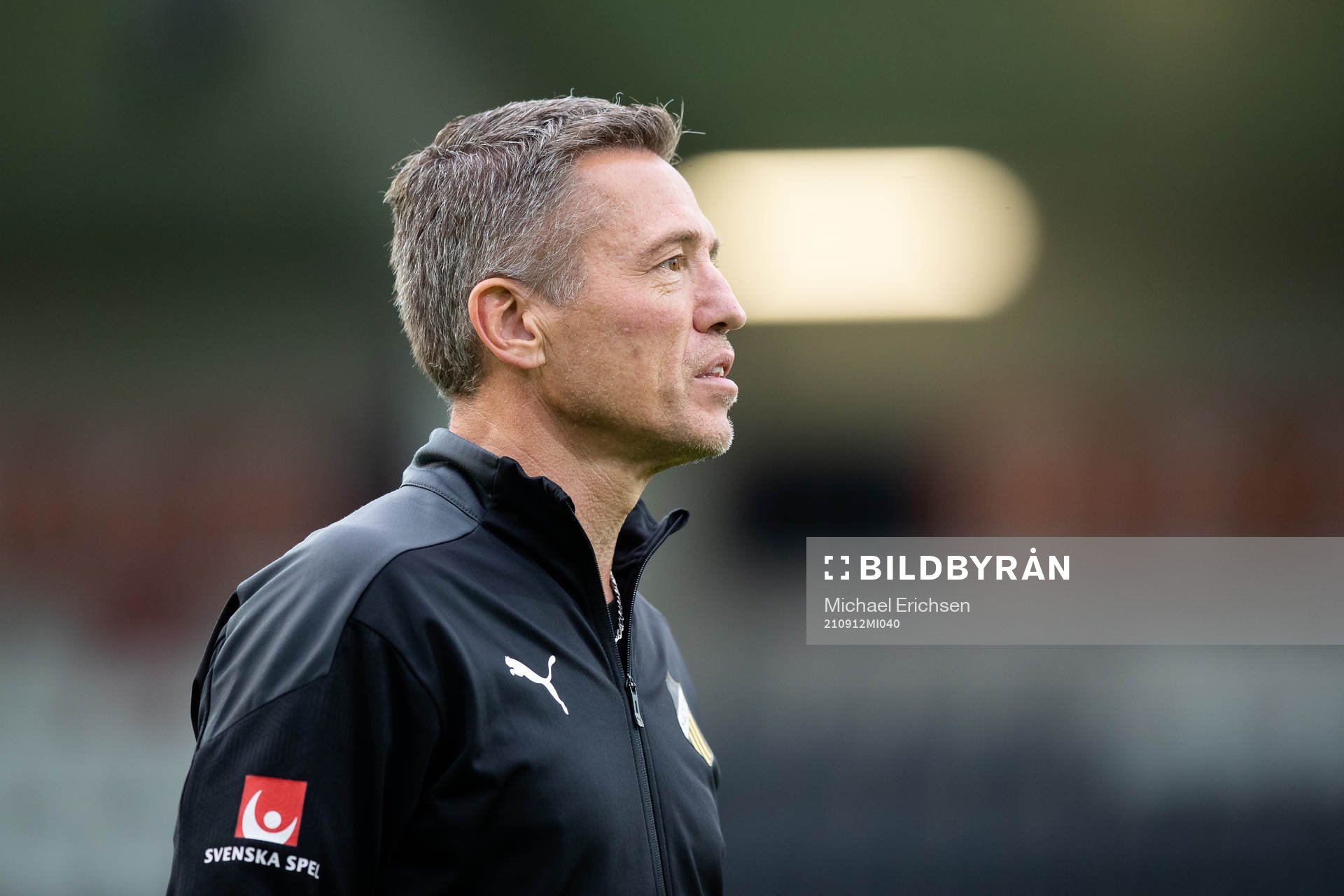 Häckens tränare Mats Gren