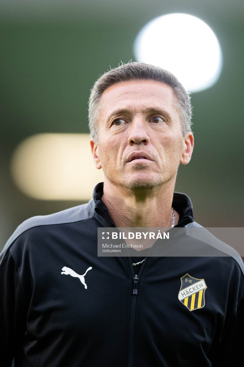 Häckens tränare Mats Gren